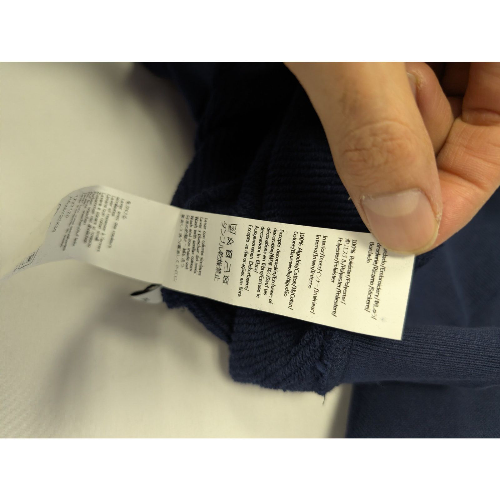 Loewe o1rshd1 Felpa Relaxed Fit Prussian Hoodie in Blue Size US XL / EU 56 / 4 - 17 Thumbnail