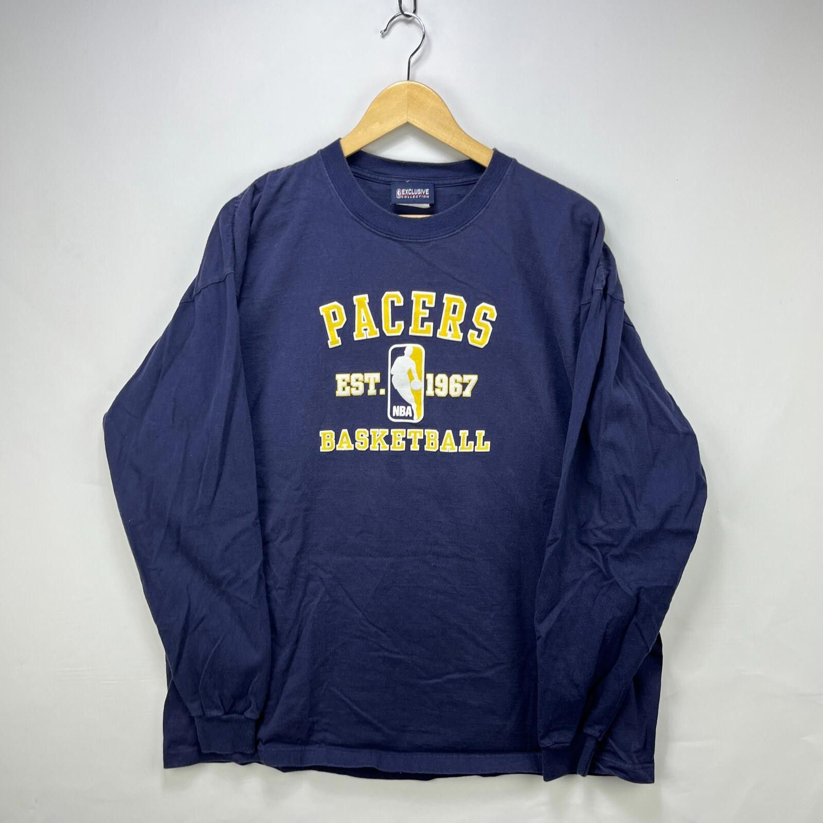 NBA Vintage NBA Indiana Pacers Long Sleeve Shirt Majestic XL Size US XL / EU 56 / 4 - 1 Thumbnail