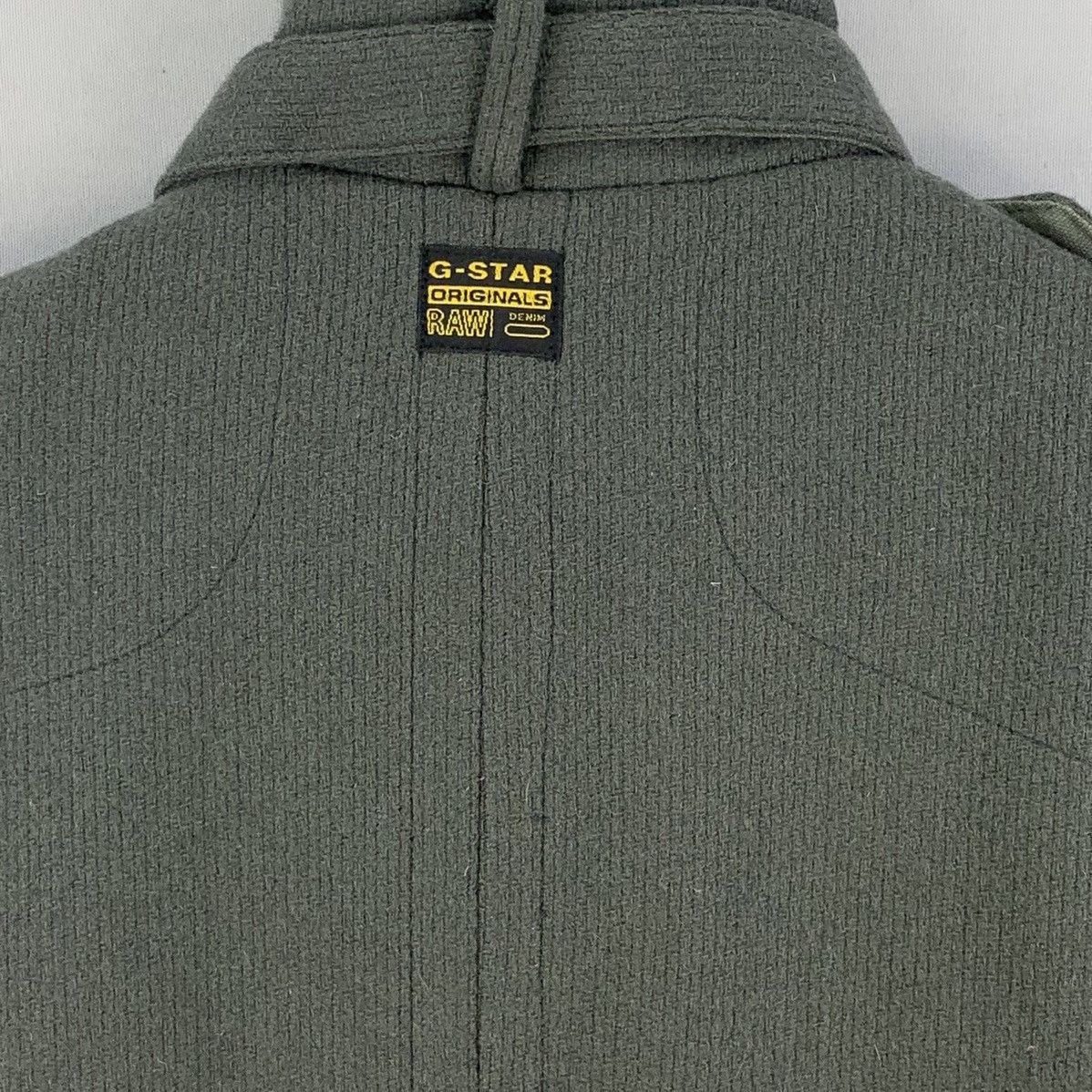 G-Star G-Star Raw Denim Wool Garber Trench Coat Jacket Size US M / EU 48-50 / 2 - 13 Thumbnail