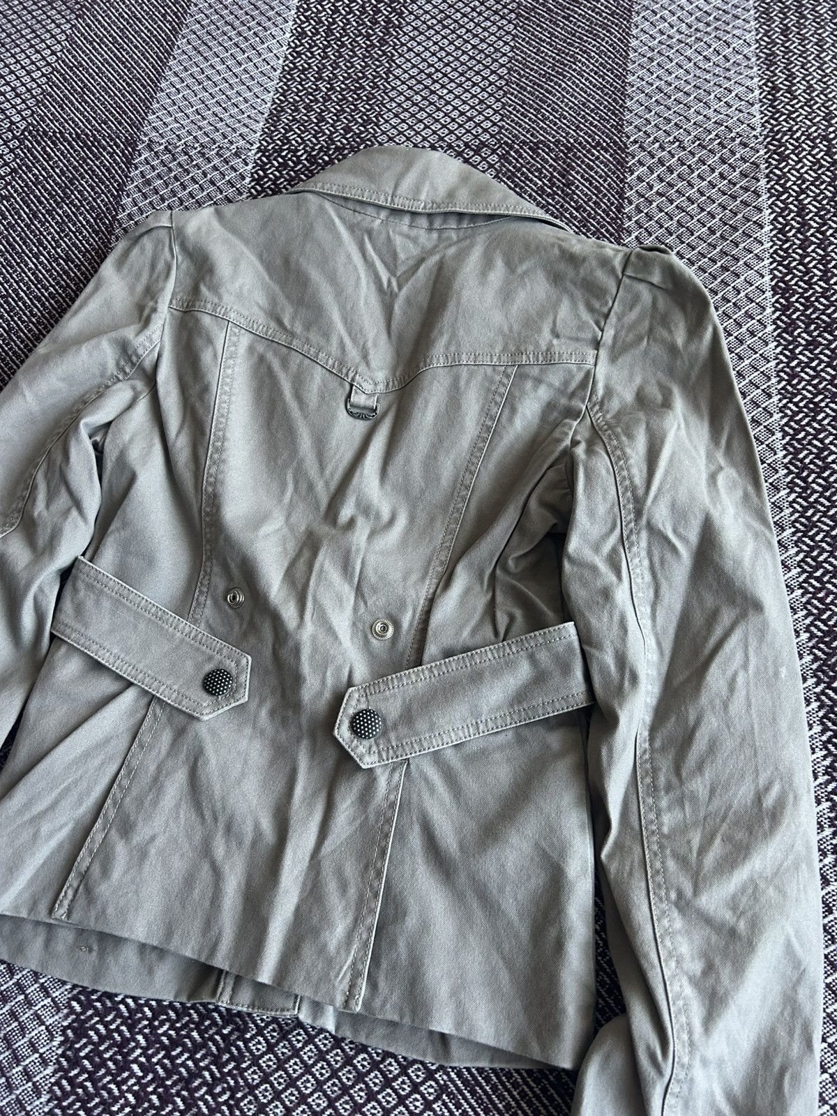 Diesel × Vintage Diesel Vintage Jacket Floral Pattern Y2K Style Size S Rare Size S / US 4 / IT 40 - 13 Thumbnail