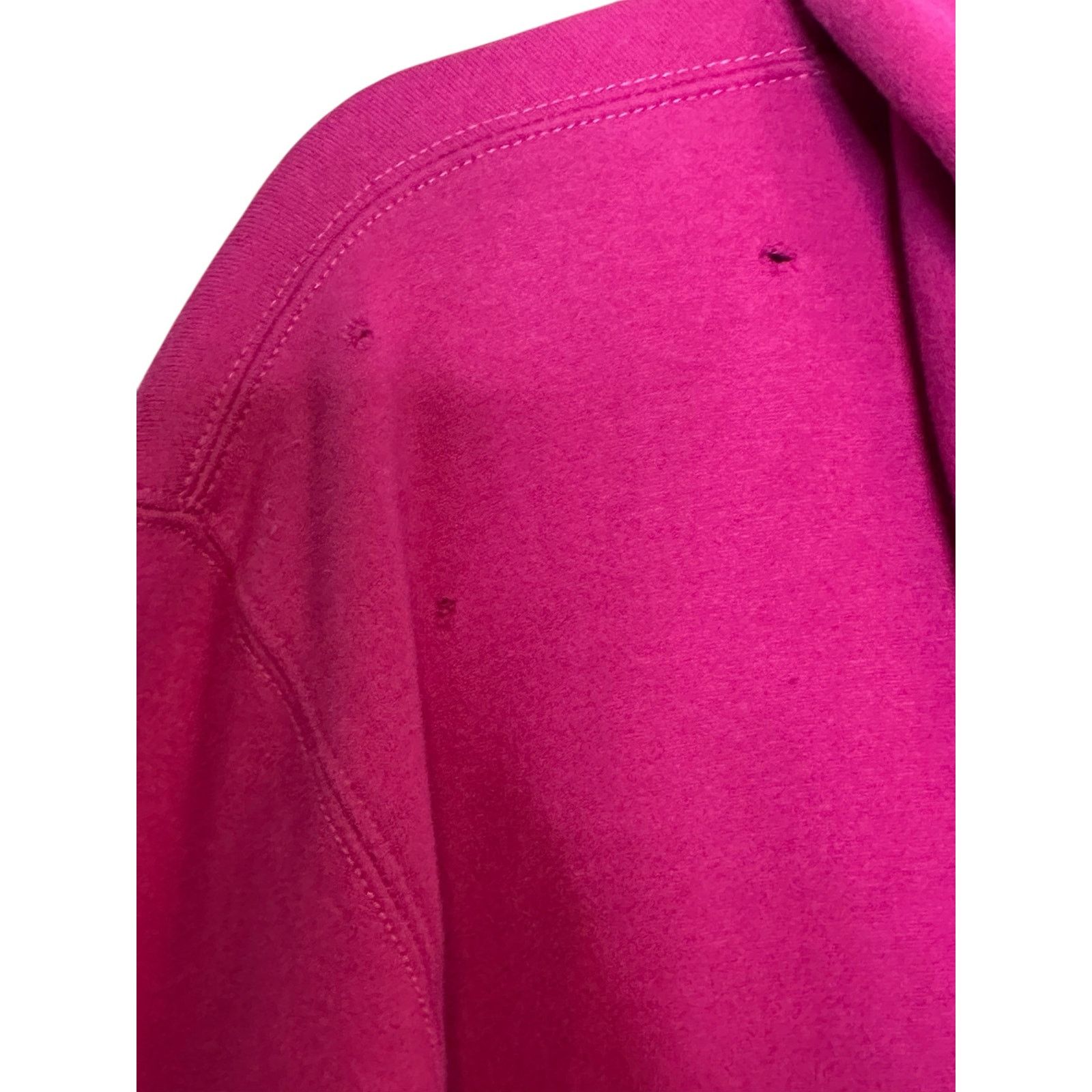 10 Deep 10Deep fuchsia distressed hoodie sweatshirt size X Large Size US XL / EU 56 / 4 - 7 Thumbnail