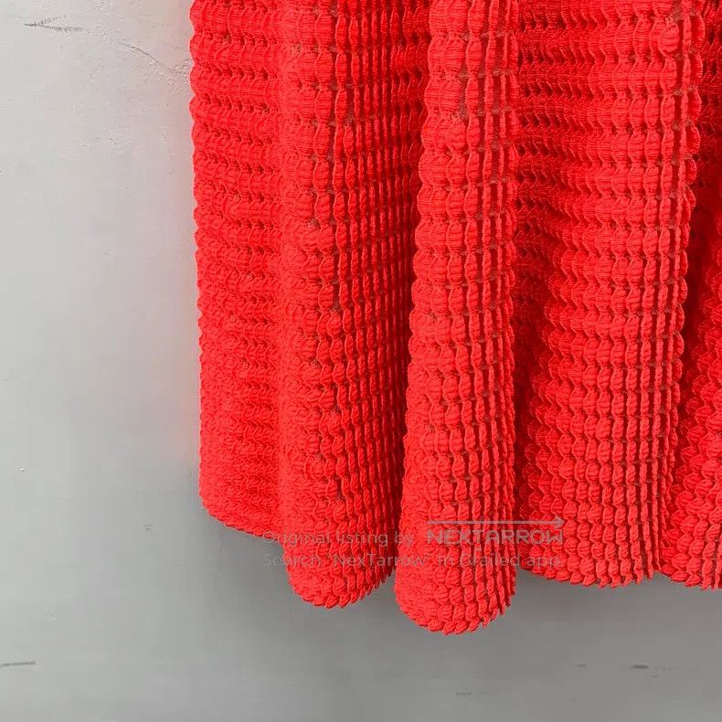 Dior Dior Orange hollow embroidery round neck sleeveless dress Size XS / US 0-2 / IT 36-38 - 5 Thumbnail
