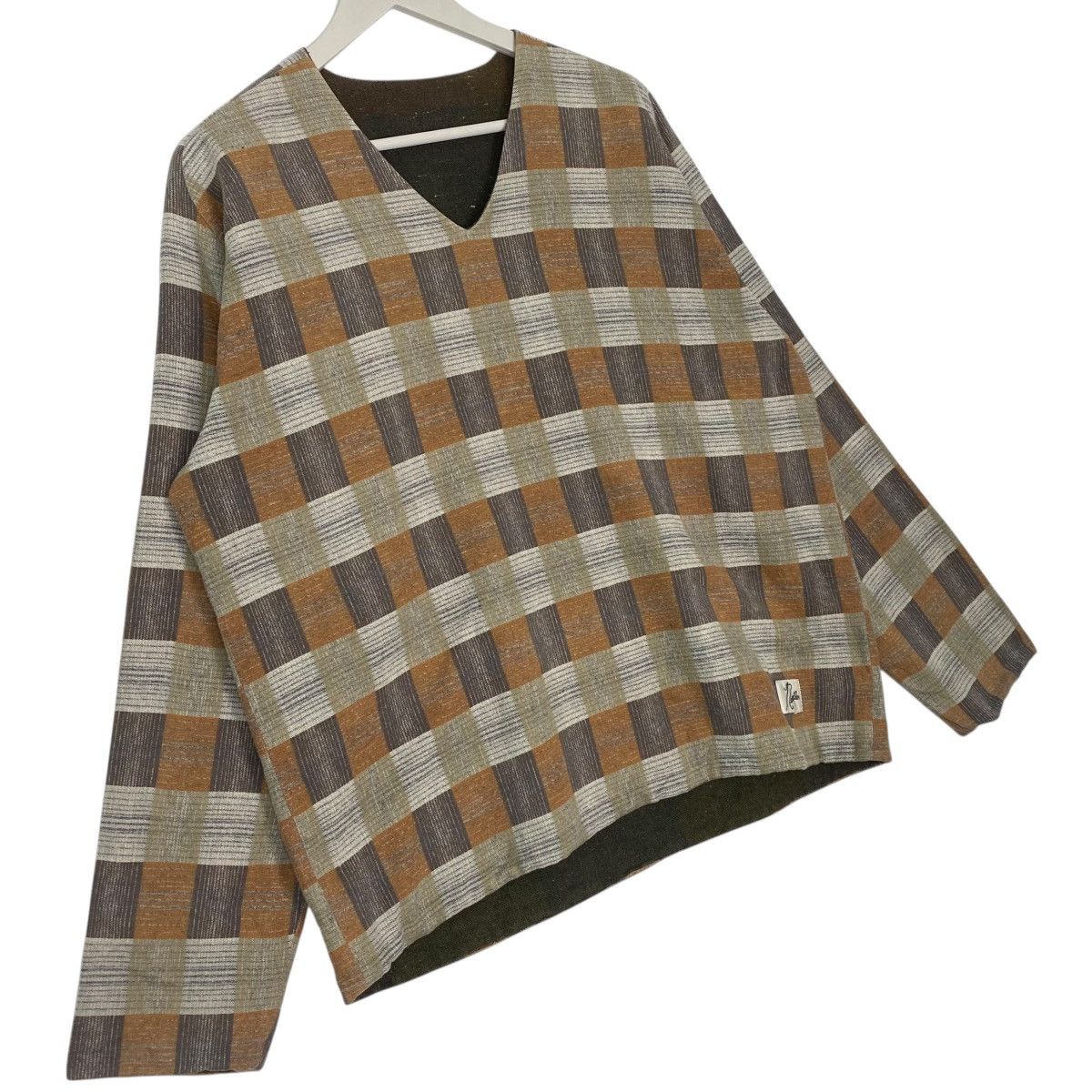 Other Vintage Needles Knit Sweater Brown Pullover Jumper Size M Size US M / EU 48-50 / 2 - 3 Thumbnail
