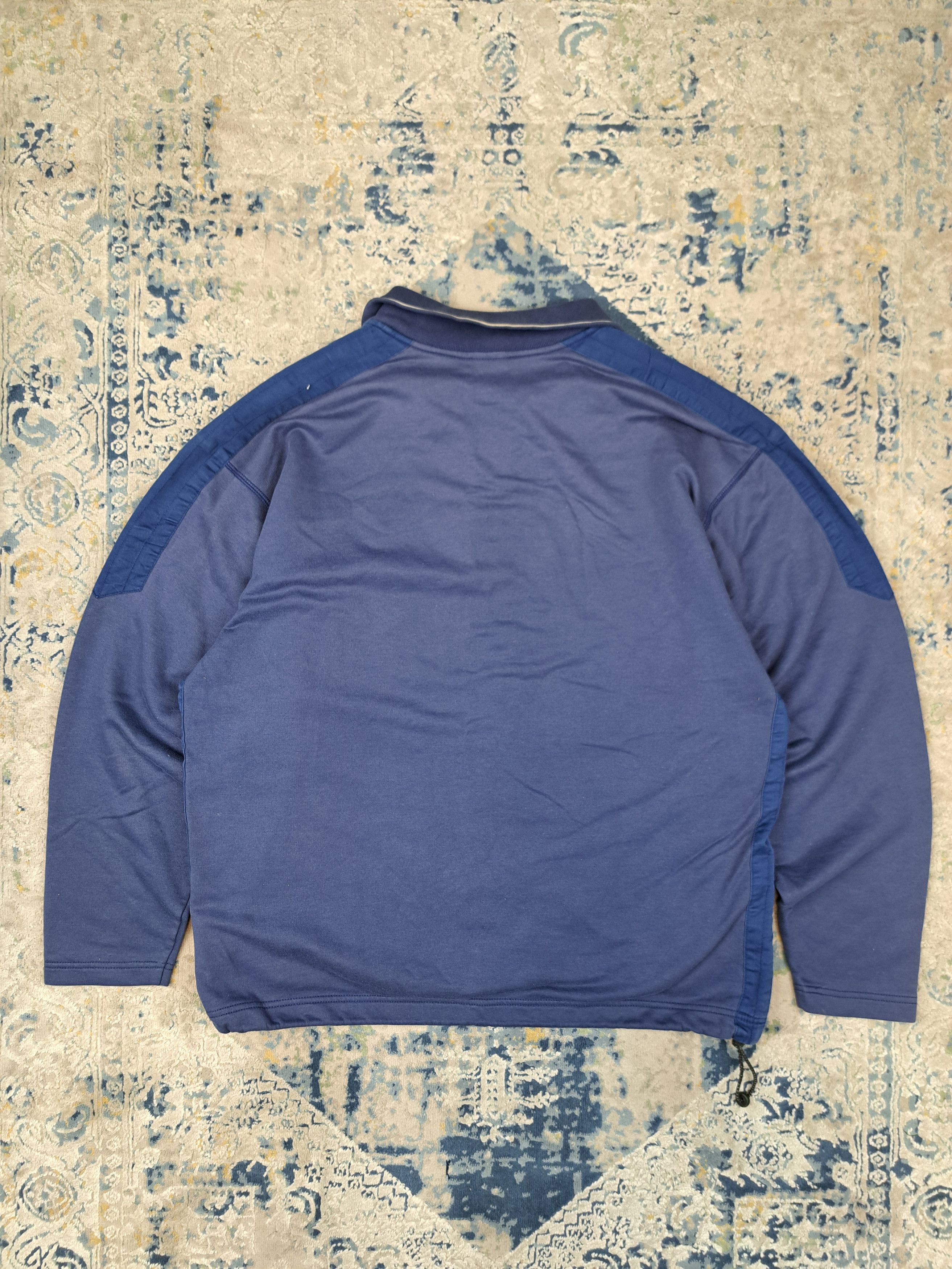 Nike Vintage 00s Nike Embroidered Swoosh Half Zip Washed y2k Size US M / EU 48-50 / 2 - 5 Thumbnail