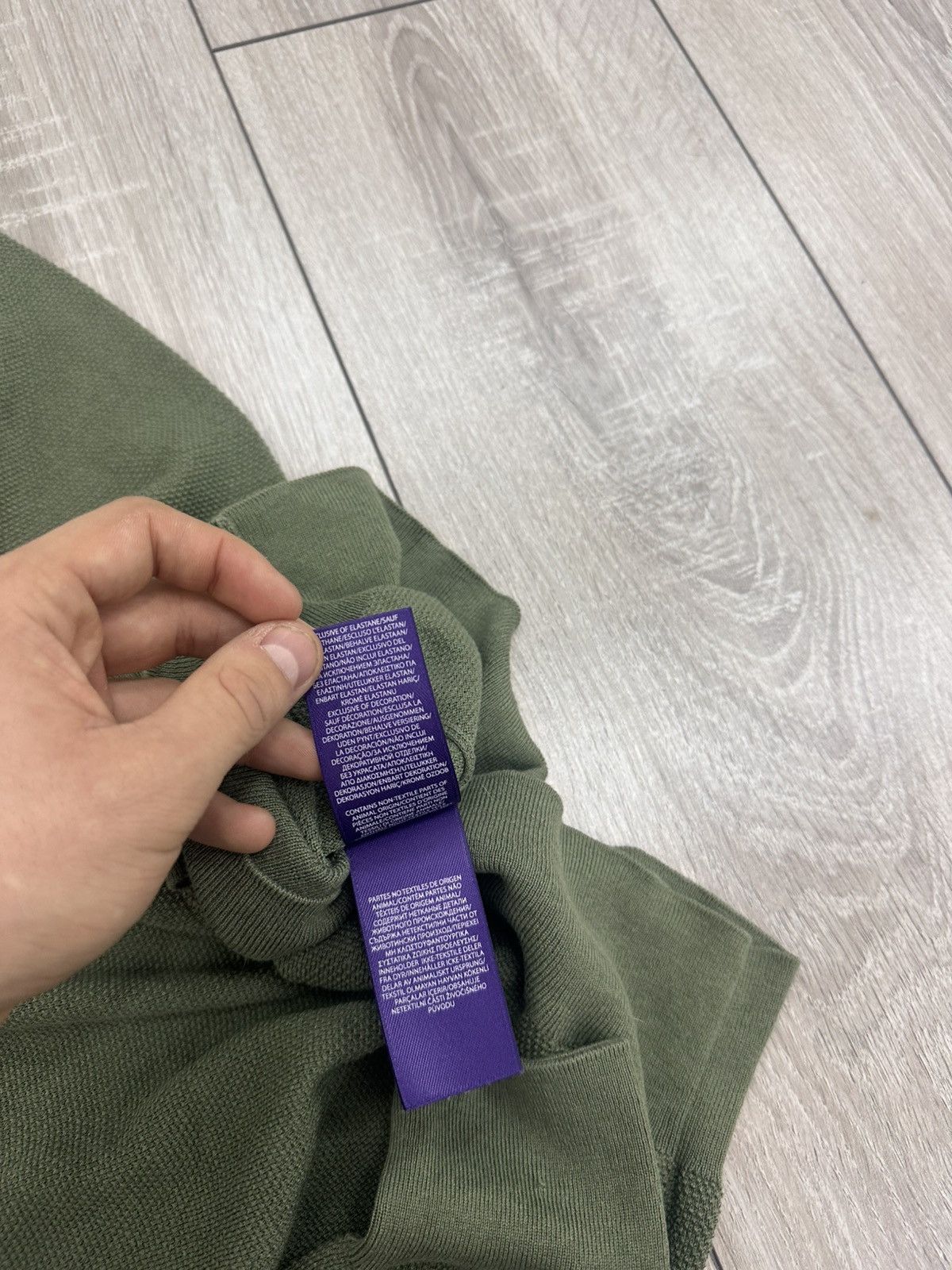 Polo Ralph Lauren Ralph Lauren Purple label LogoSilk and Cotton Polo Shirt Size US XL / EU 56 / 4 - 10 Thumbnail