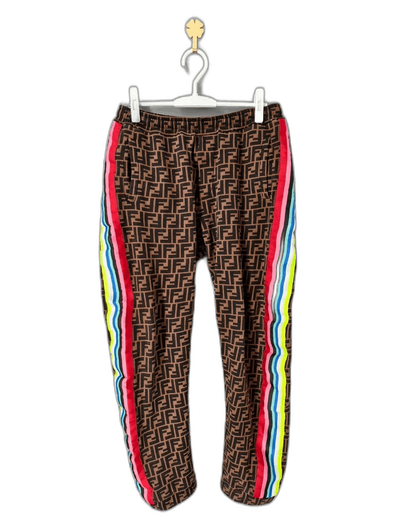 Fendi Fendi Double F Printed Sweatpants Size US 44 / EU 60 - 1 Thumbnail
