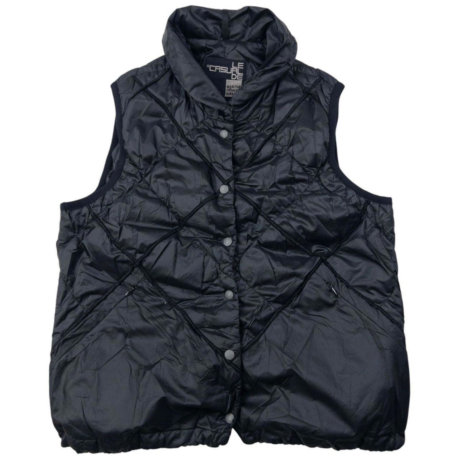 Marithe + Francois Girbaud Vintage 2000s Marithe + Francois Girbaud Quilted Gilet L Size L / US 10 / IT 46 - 1 Thumbnail