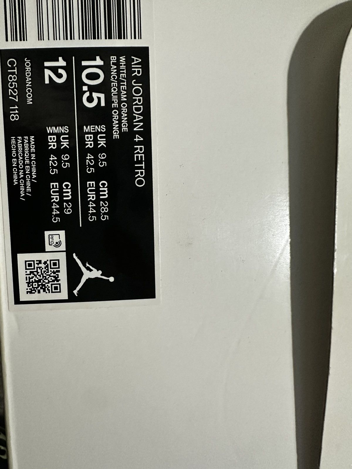 Jordan Brand Jordan 4 orange metallic Size US 10.5 / EU 43-44 - 5 Thumbnail