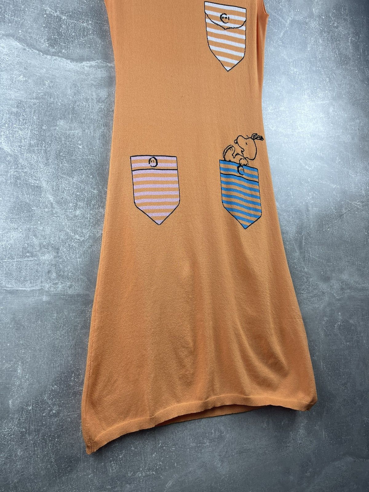 Jean Charles De Castelbajac Jean Charles de Castelbajac Orange Vintage Archive Art Dress Size M / US 6-8 / IT 42-44 - 8 Thumbnail