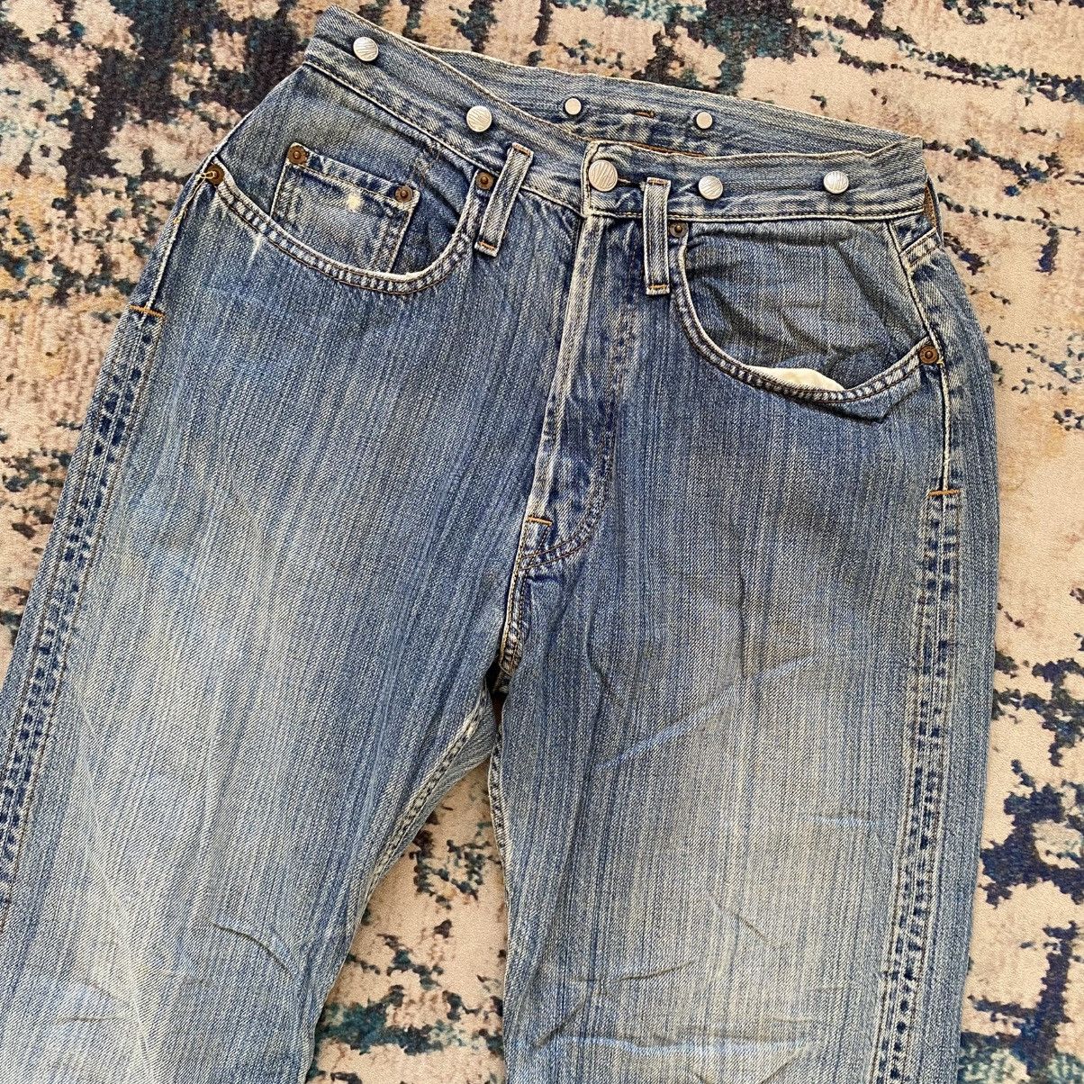 Replay Replay blue jeans made in italy distressed jeans Size US 28 / EU 44 - 11 Thumbnail