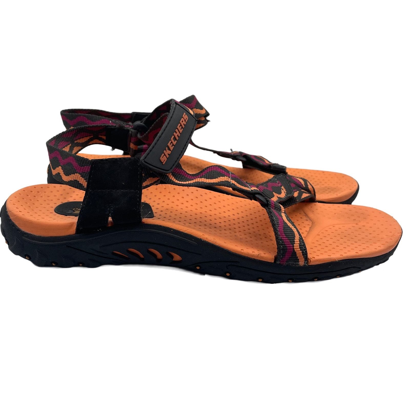 SKECHERS Skechers Reggae Outdoor Lifestyle Slingback Sandals Black 10 Size US 10 / IT 40 - 1 Thumbnail