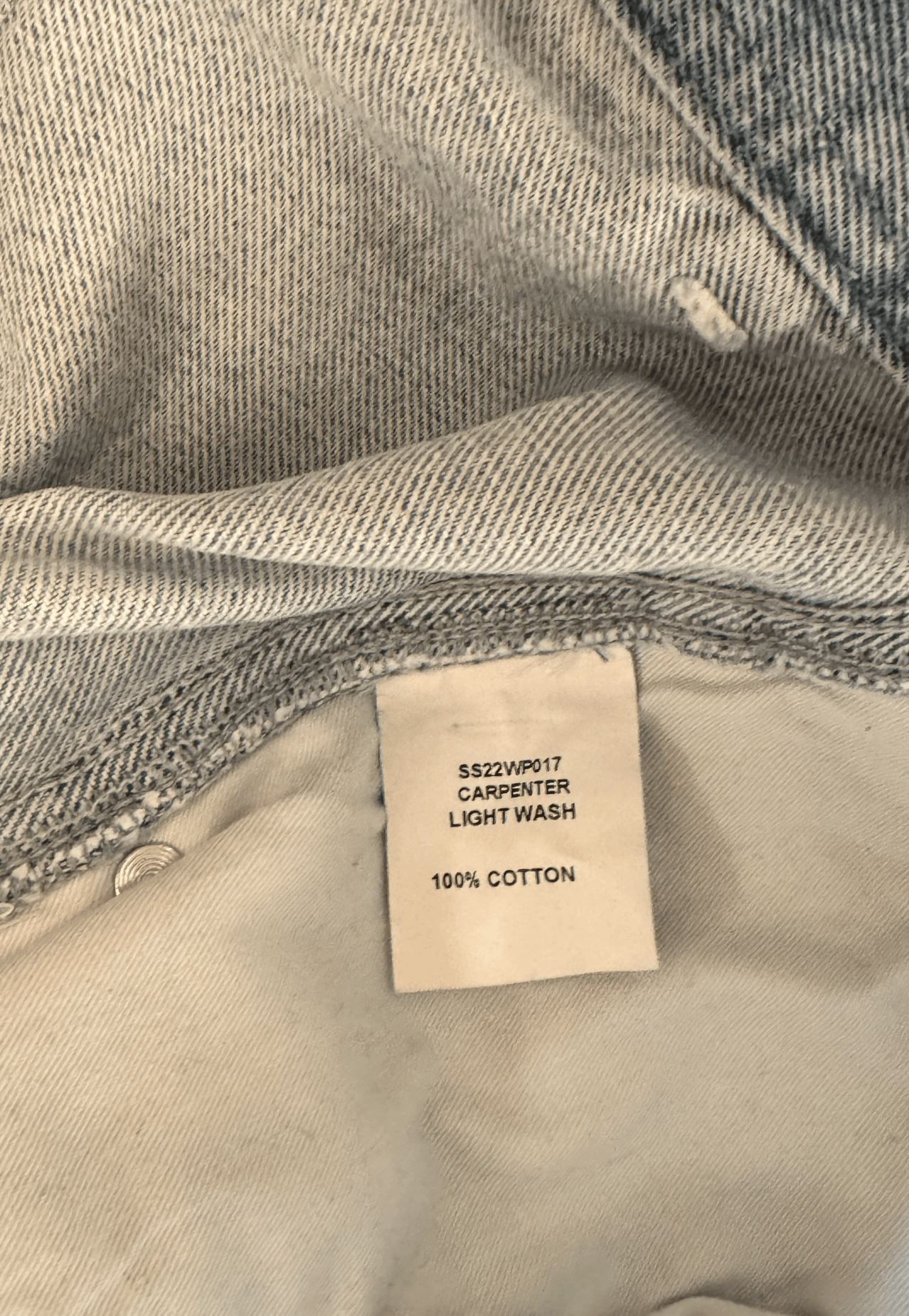 Aime Leon Dore Aimé Leon Dore Denim Carpenter Pant 'Light Wash' Size US 36 / EU 52 - 9 Thumbnail