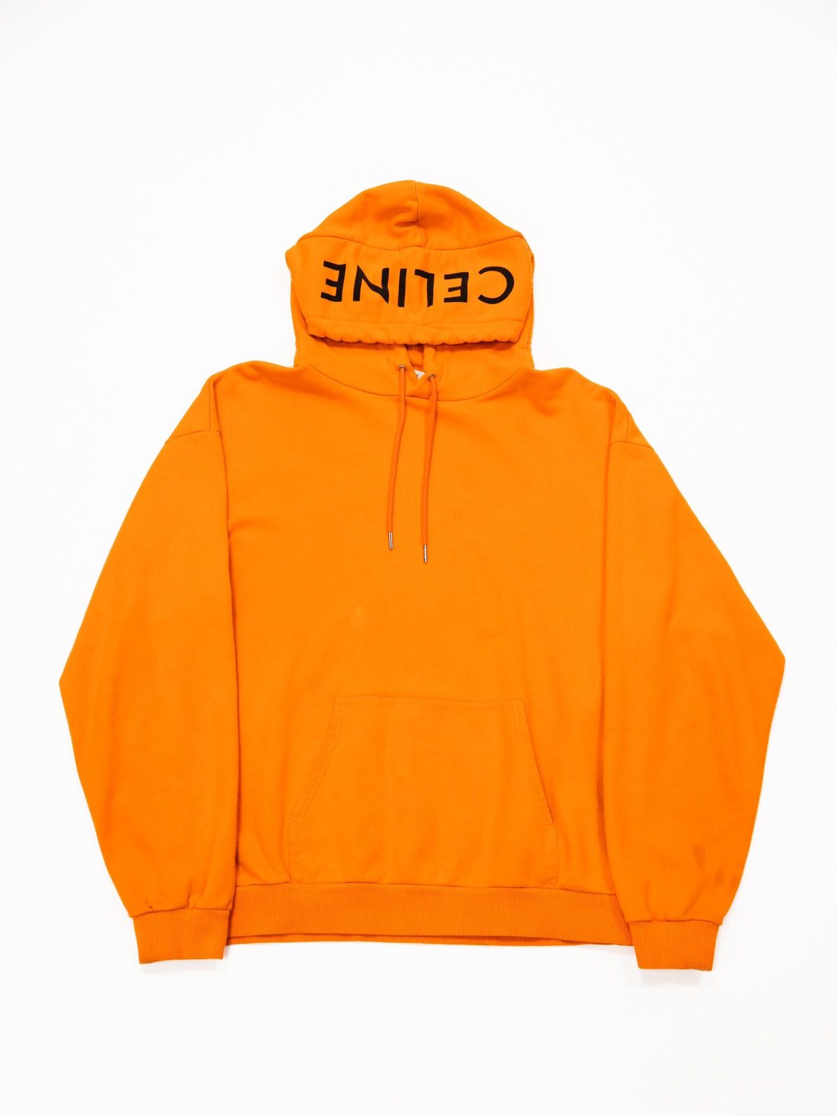 Celine Celine Orange Logo Hoodie Size US M / EU 48-50 / 2 - 1 Thumbnail