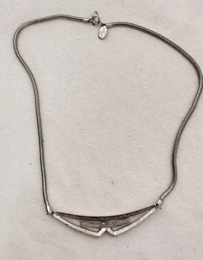 Givenchy Givenchy Necklace Chain Metal Pendant 70s Vintage EX0166 Size ONE SIZE - 6 Thumbnail