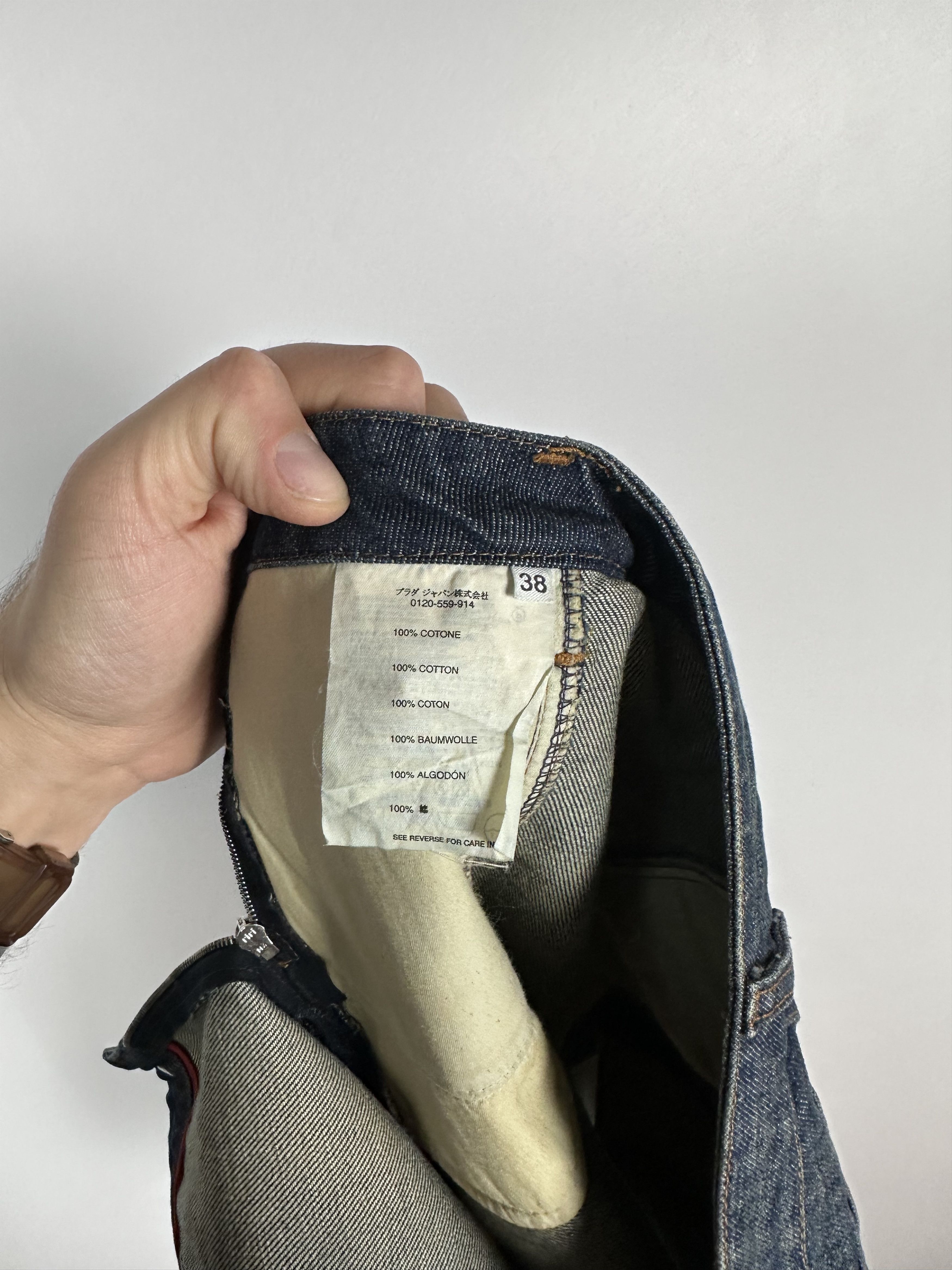 Grailed × Prada Prada Denim Jeans Skirt Blue Womens Size 38 Size 38" / US 16 / IT 52 - 9 Thumbnail