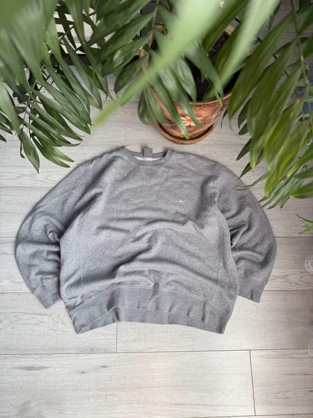 Nike × Vintage Vintage Nike Oversized Sweatshirt crewneck Size US XL / EU 56 / 4 - 1 Thumbnail