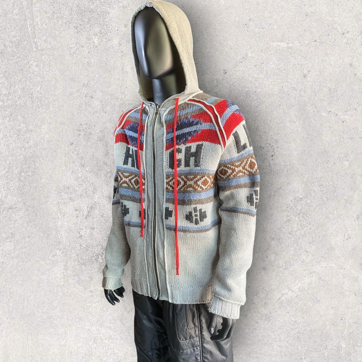 Dolce & Gabbana D&G AW04 High Eagle Wool Hoodie Size US M / EU 48-50 / 2 - 3 Thumbnail