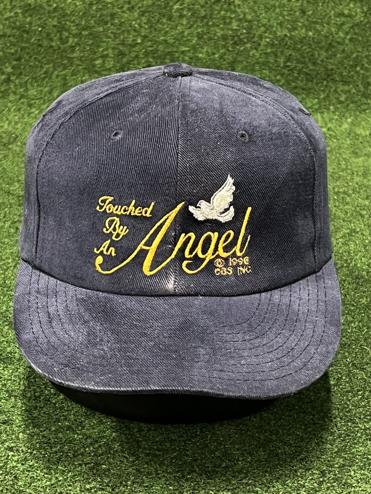 Vintage Vintage 90s Touched By A Angel Snapback Hat Size ONE SIZE - 1 Thumbnail