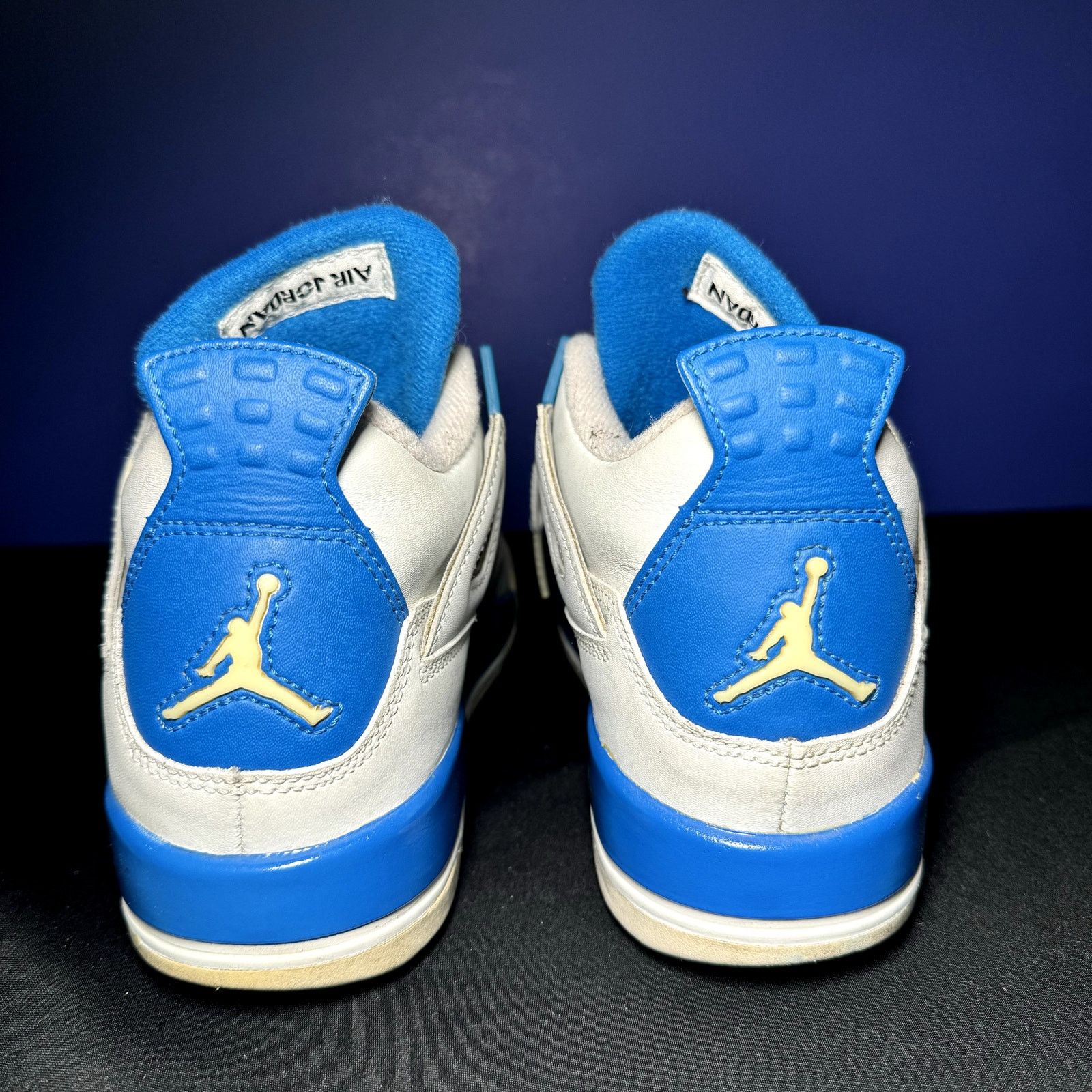 Jordan Brand × Nike Size 5 - Nike Air Jordan 4 Retro GS Military Blue 2012 Shoes Size US 5 / EU 37 - 6 Thumbnail