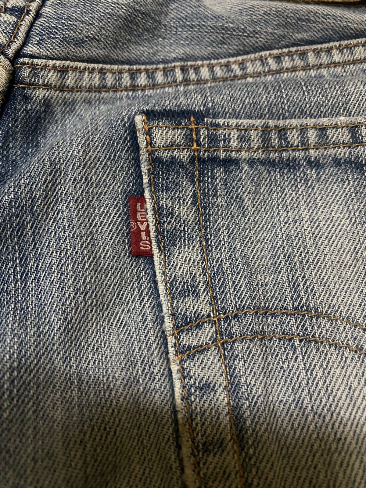 Levi's Vintage Clothing Vintage Levi’s Big E Redline Selvedge Distressed Pocket Size US 32 / EU 48 - 7 Thumbnail