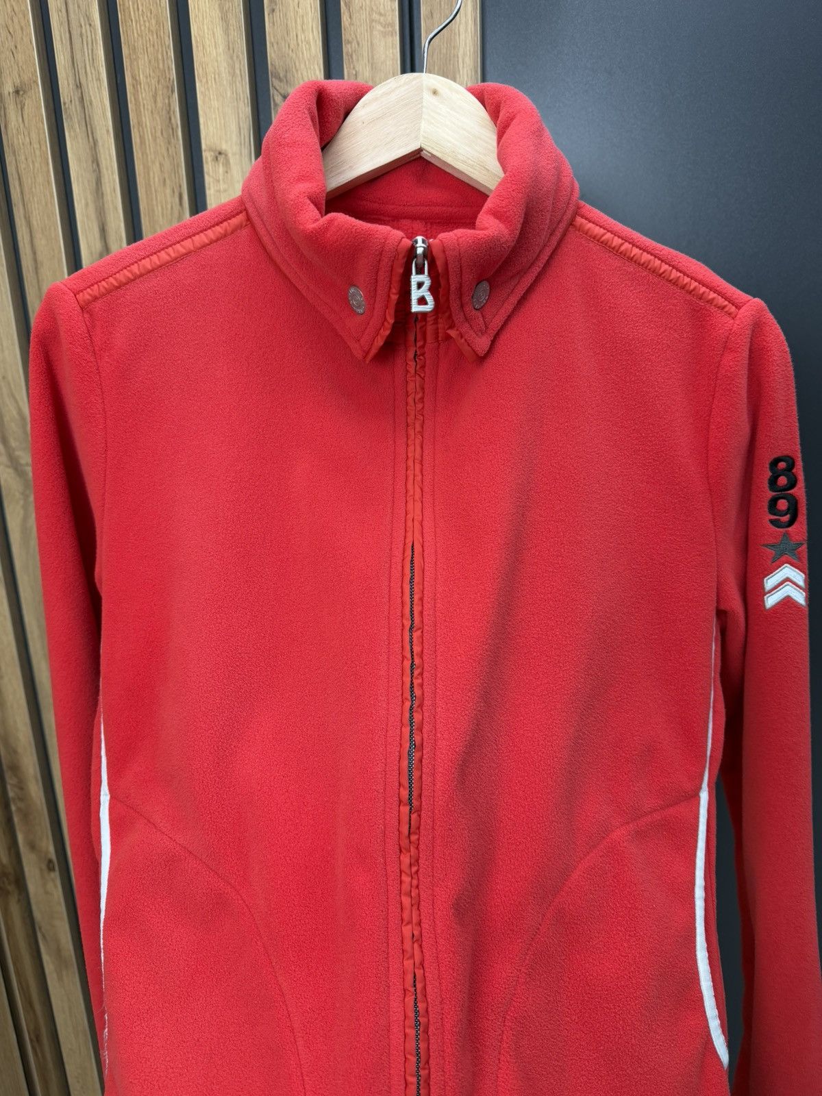 Bogner Bogner Fire + Ice Red Fleece Jacket Women’s Size L Size L / US 10 / IT 46 - 3 Thumbnail
