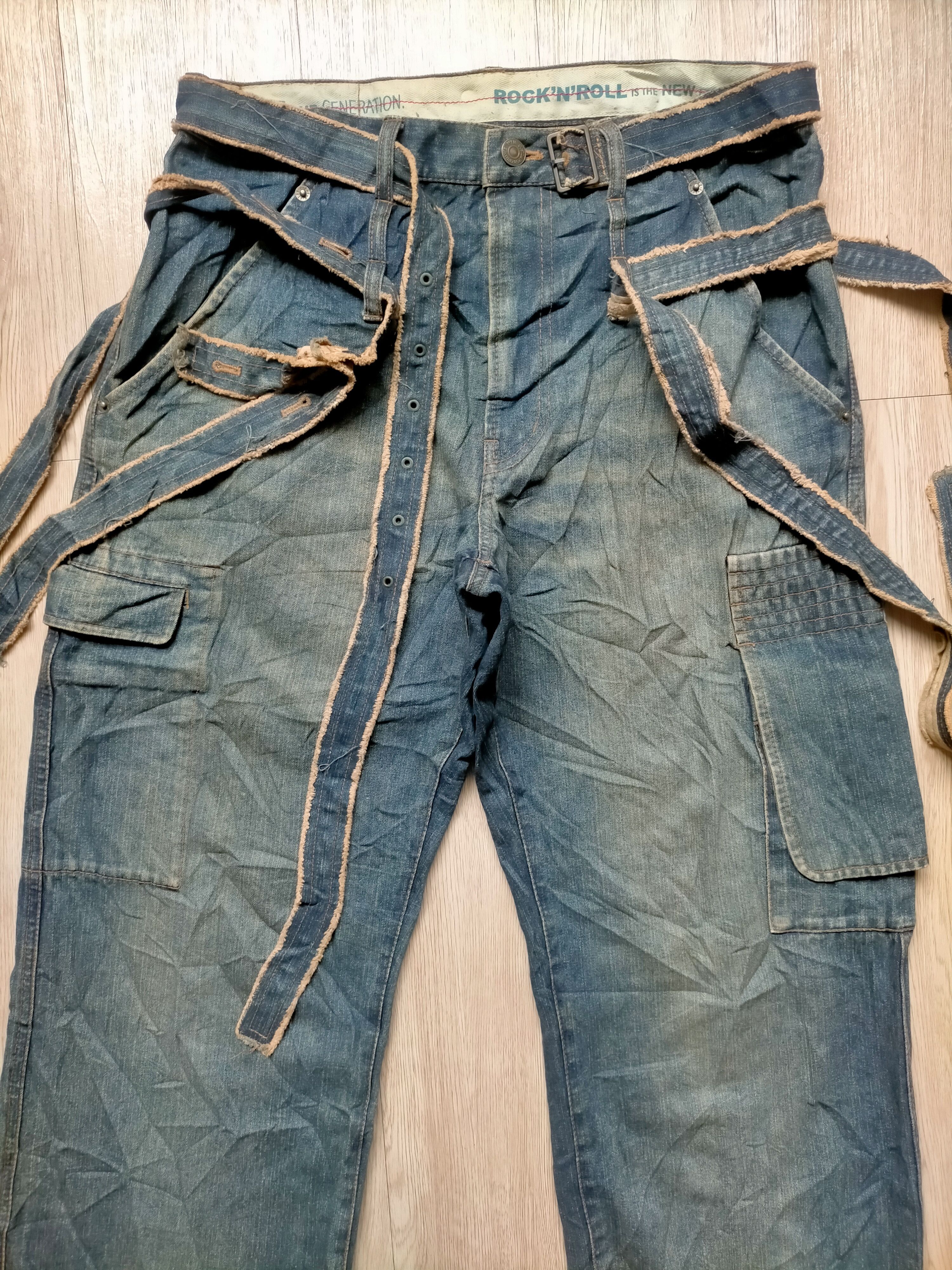 PPFM Vintage PPFM Japan Cargo Wide Leg Hip Hop Style Size US 31 - 4 Thumbnail