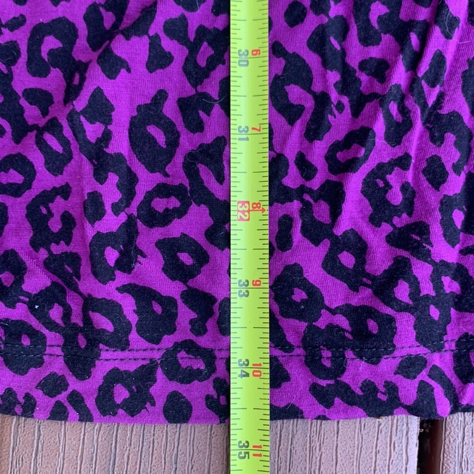 Loft Loft purple leopard print bodycon stretch knit dress Size M / US 6-8 / IT 42-44 - 8 Thumbnail