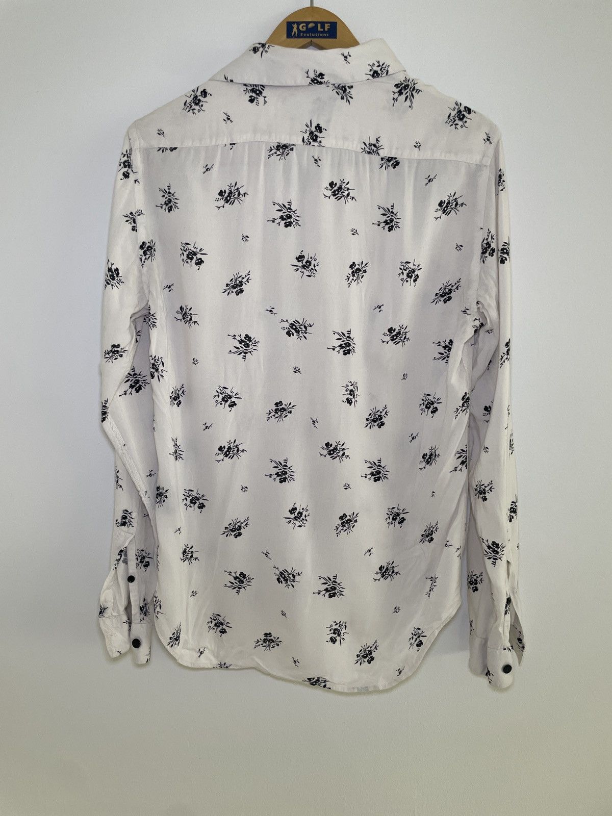 The Kooples The Kooples Ecru Floral Print Viscose Shirt Size US XS / EU 42 / 0 - 5 Thumbnail