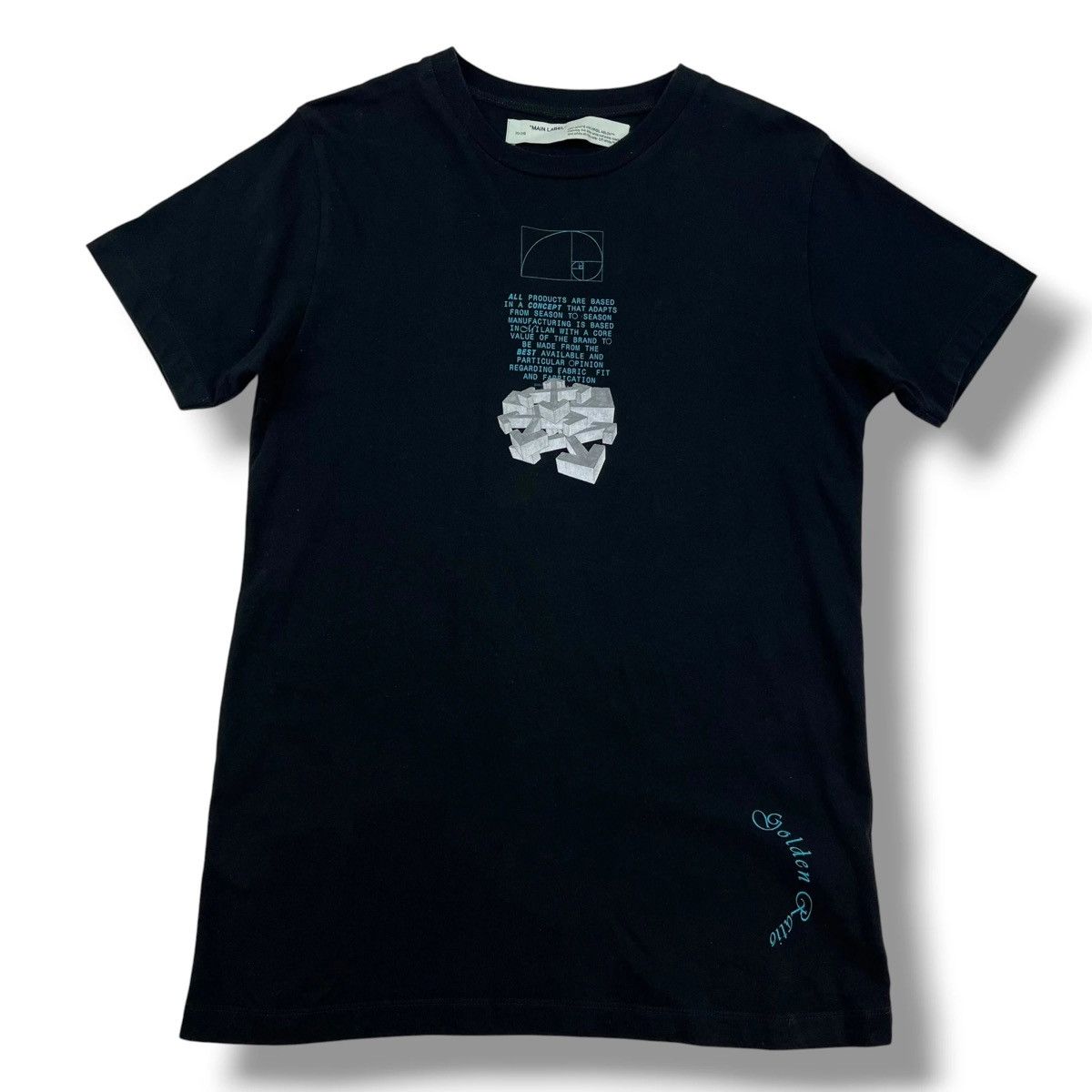 Off-White OFF-WHITE DRIPPING ARROWS BLACK T SHIRT Size US M / EU 48-50 / 2 - 3 Thumbnail