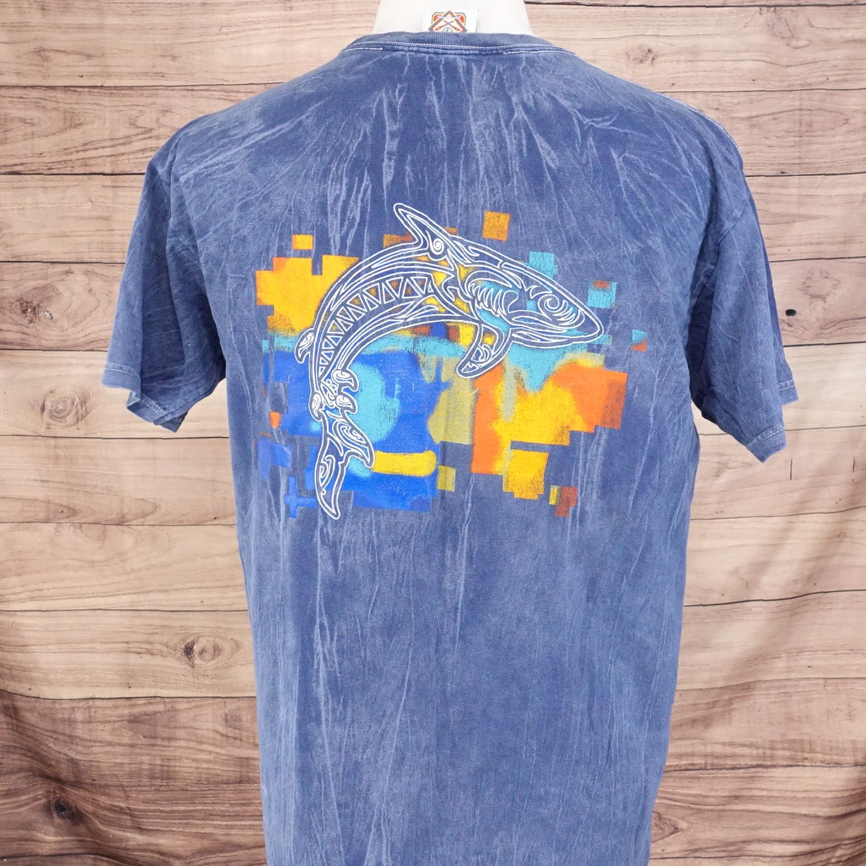 Vintage Vintage Yacht Club Cancun Mexico Yacht Blue Travel Tourist T-Shirt Adult Large Cotton Unisex 2000s Y2K Size US L / EU 52-54 / 3 - 2 Thumbnail