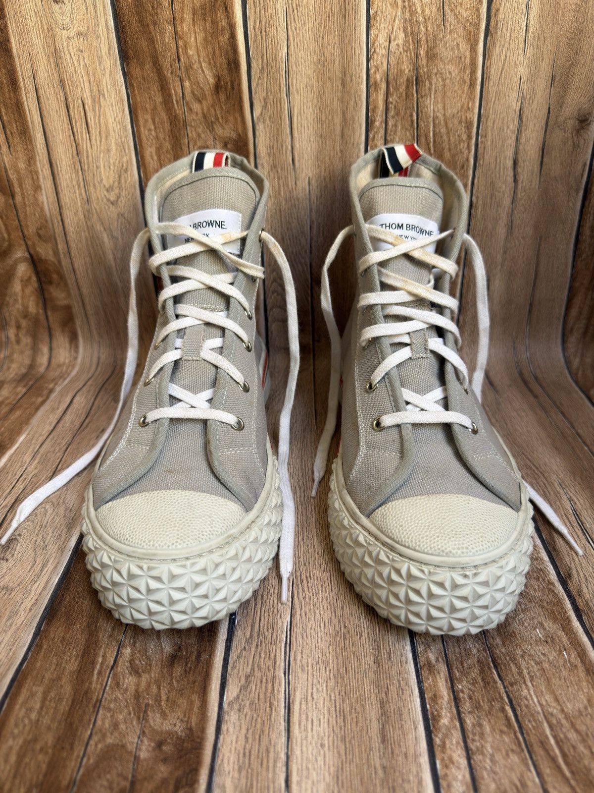 Thom Browne Sky blue collegiate sneaker Size US 10 / EU 43 - 4 Thumbnail