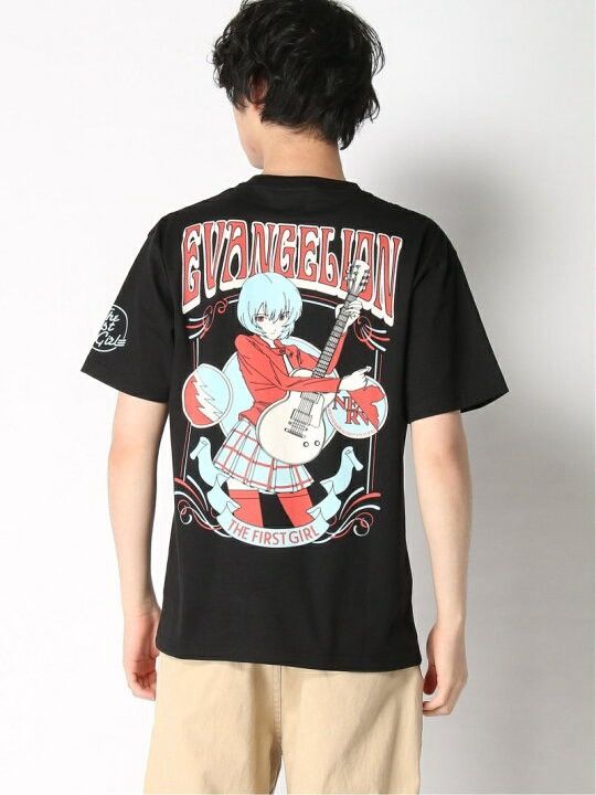 Anime EVANGELION x LOWBLOW KNUCKLE Ayanami Rei The First Girl Tee Size US XXL / EU 58 / 5 - 15 Thumbnail