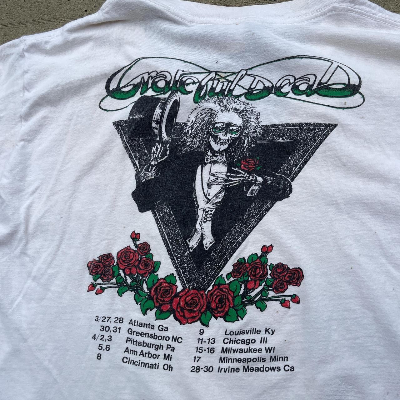 Vintage Vintage 80s Grateful Dead tee Size US S / EU 44-46 / 1 - 8 Thumbnail