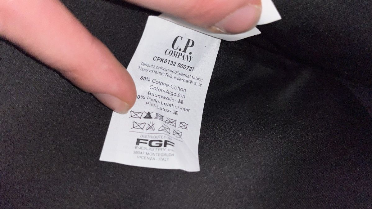 C.P. Company C.P. Company Archive Hand Waxed Fisherman Laptop Bag Size ONE SIZE - 9 Thumbnail