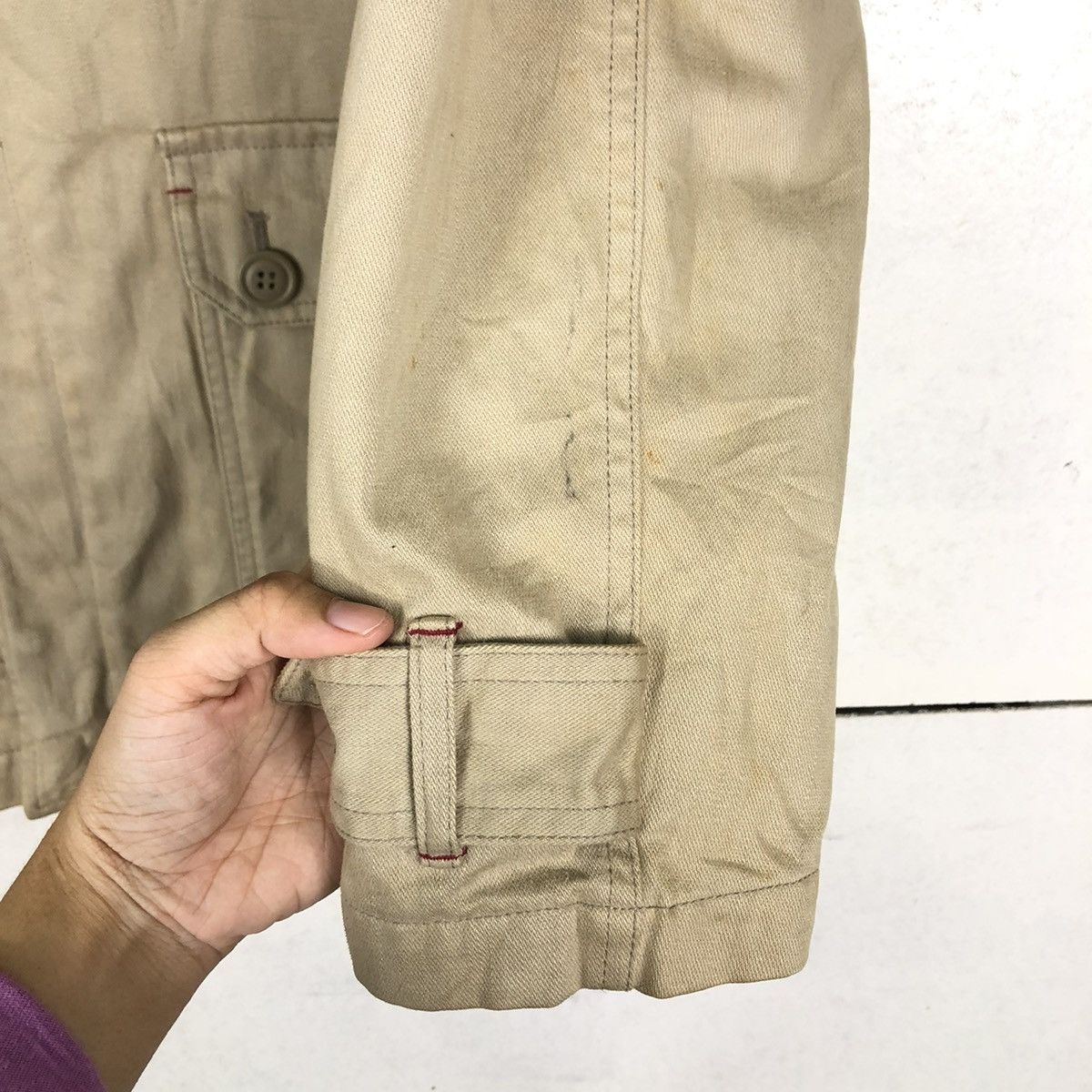 Japanese Brand × Vintage 📌VINTAGE DUCK CANVAS CHORE JACKET IXI:Z ISSEY MIYAKE Size US L / EU 52-54 / 3 - 16 Thumbnail