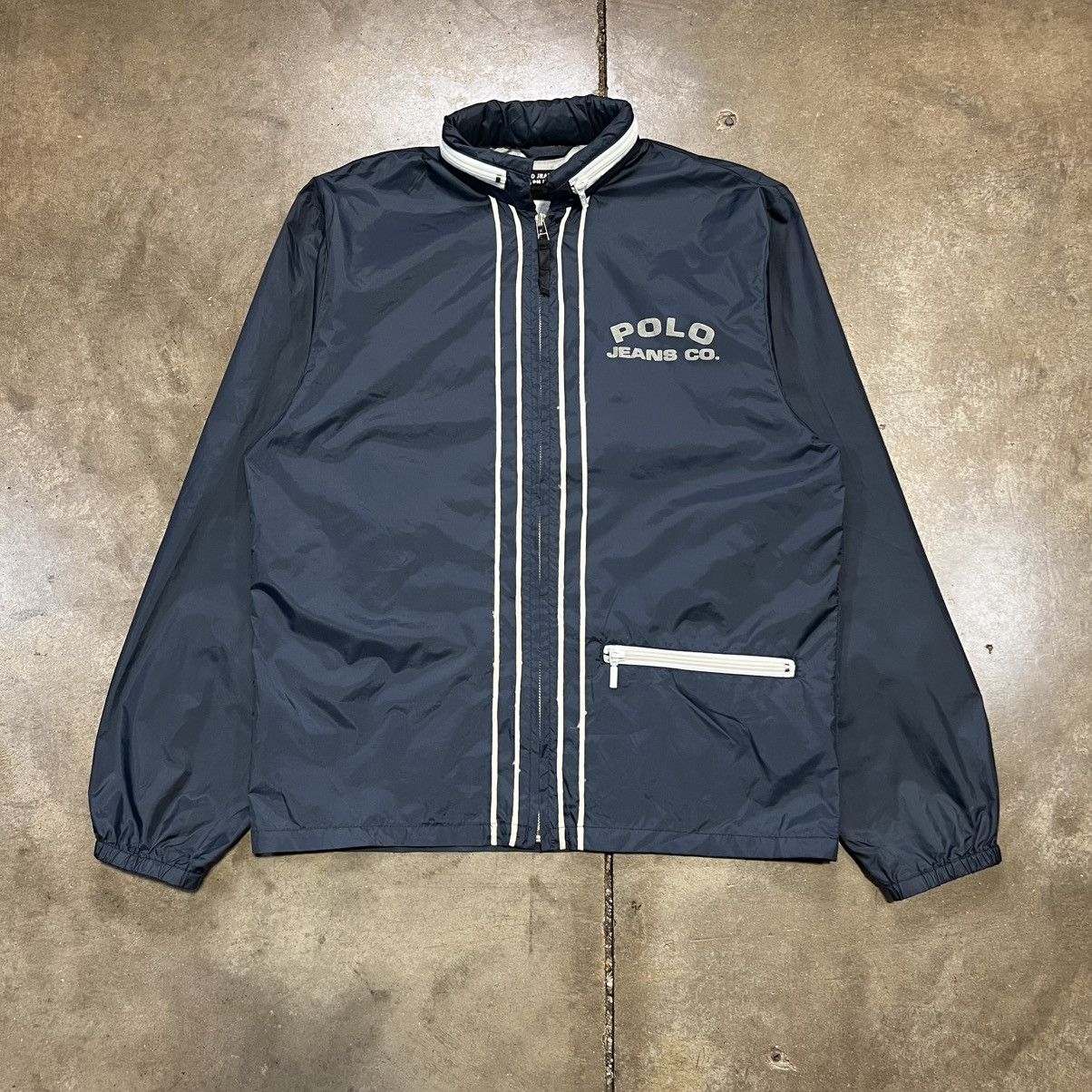 Polo Ralph Lauren × Vintage Vintage Polo Sport Ralph Lauren Zip Up Jacket Windbreaker Size US M / EU 48-50 / 2 - 1 Thumbnail