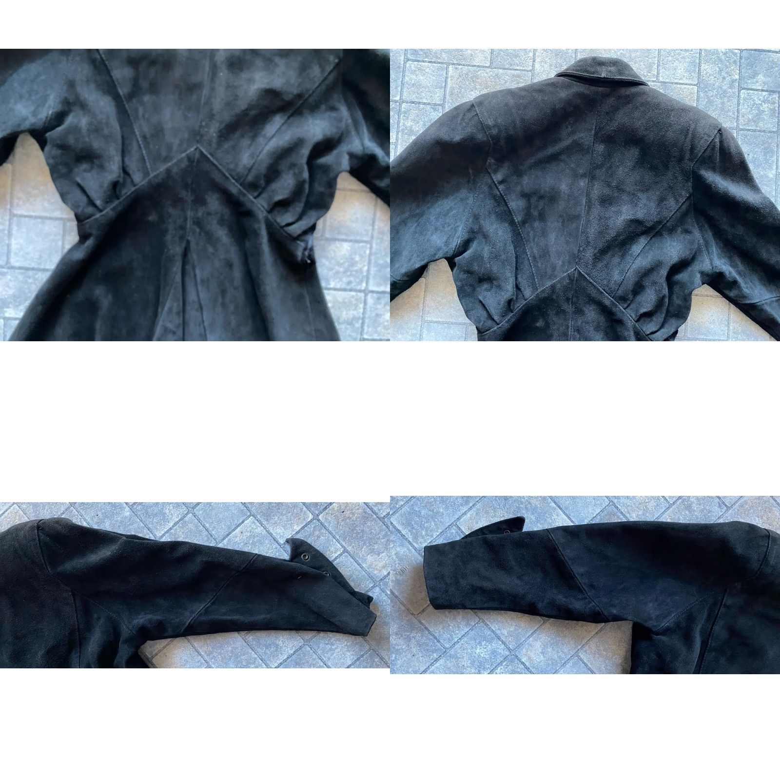 Vintage VINTAGE Outerwear By Phoenix Coat Leather Black S Womens Damaged Made In USA Size S / US 4 / IT 40 - 10 Thumbnail