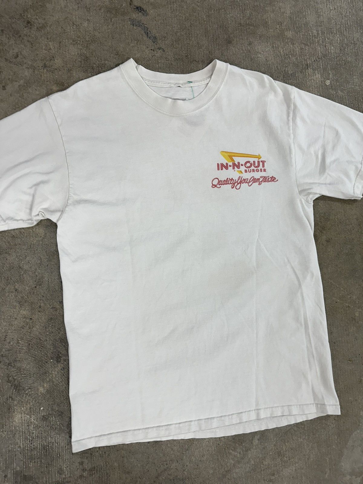 Vintage Crazy Y2K In N Out Burgers Mullet Promo T-Shirt Size US S / EU 44-46 / 1 - 4 Thumbnail