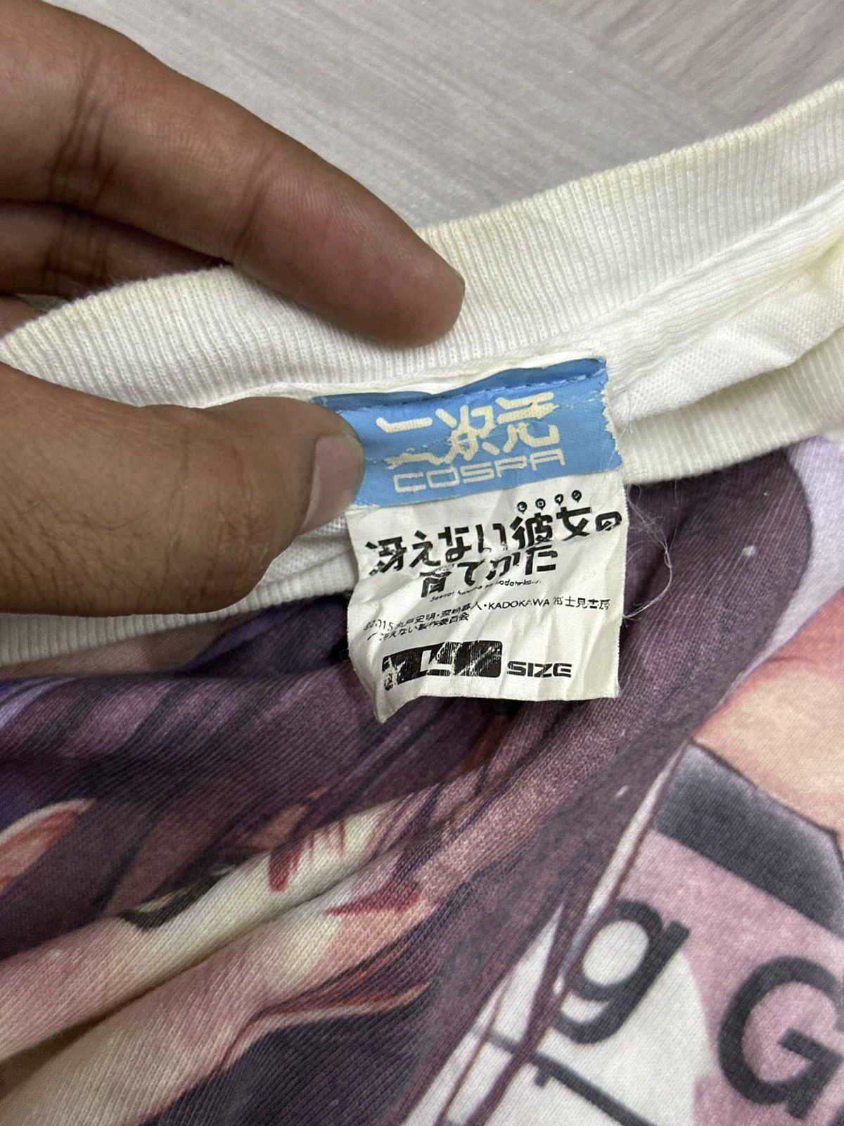 Anime Cospa x Anime Saekano Megumi Katou Character T-Shirt Size US M / EU 48-50 / 2 - 7 Thumbnail