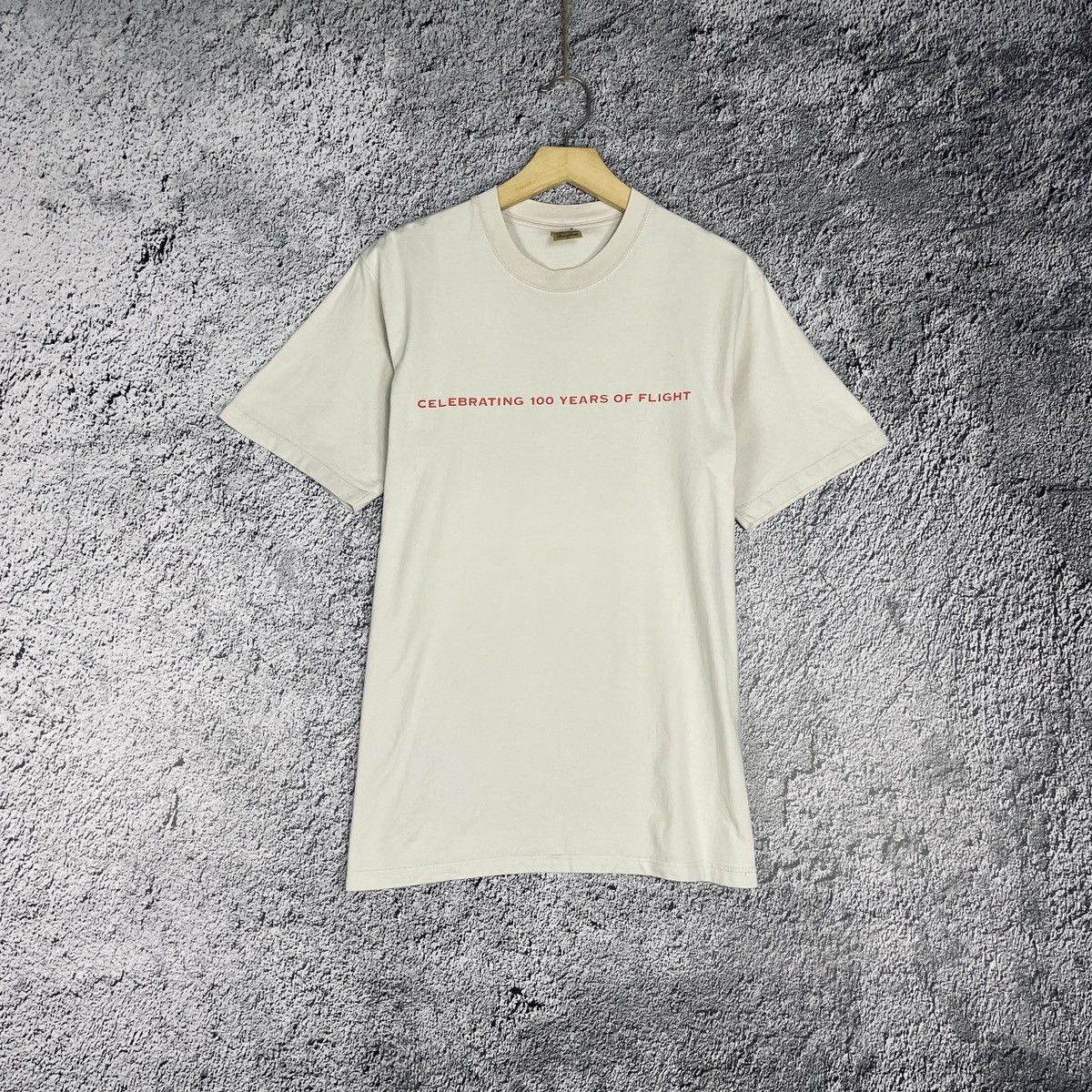 Jerzees × Vintage Vintage Breitling Jerzees 100 Years Of Flight Tee Size US M / EU 48-50 / 2 - 3 Thumbnail