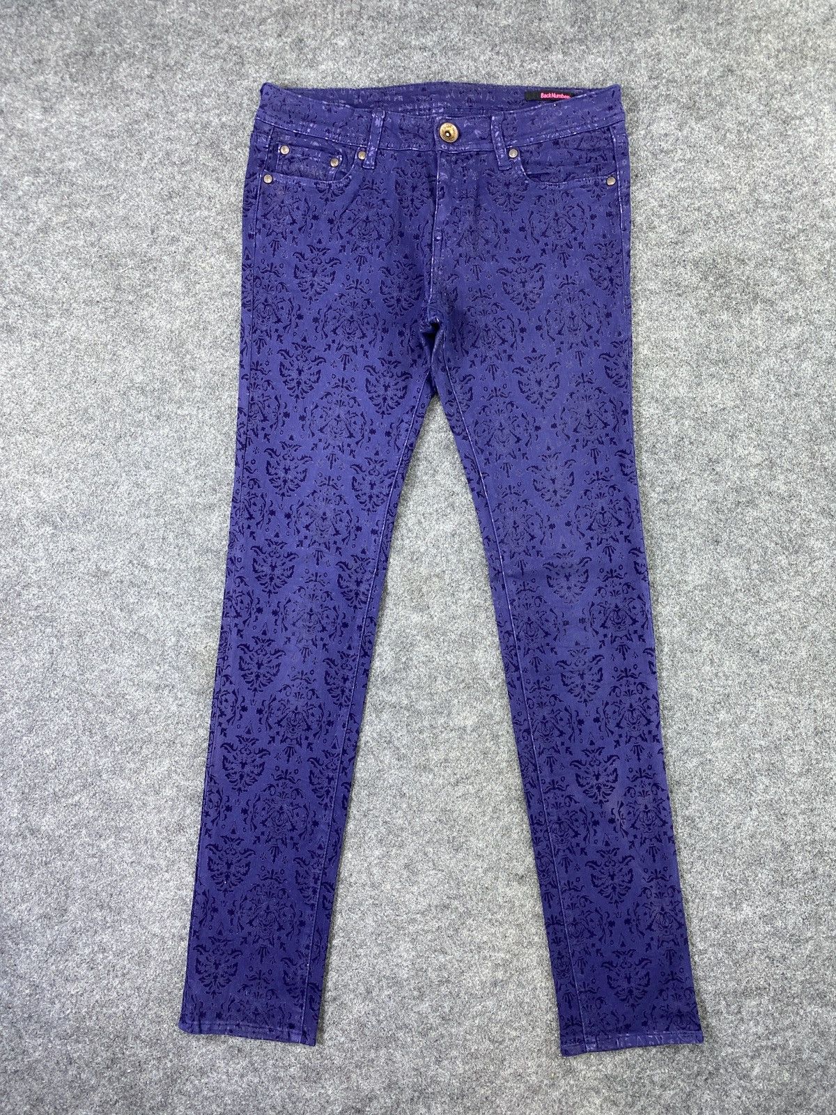Vintage Back Number Paisley Jeans - J1039