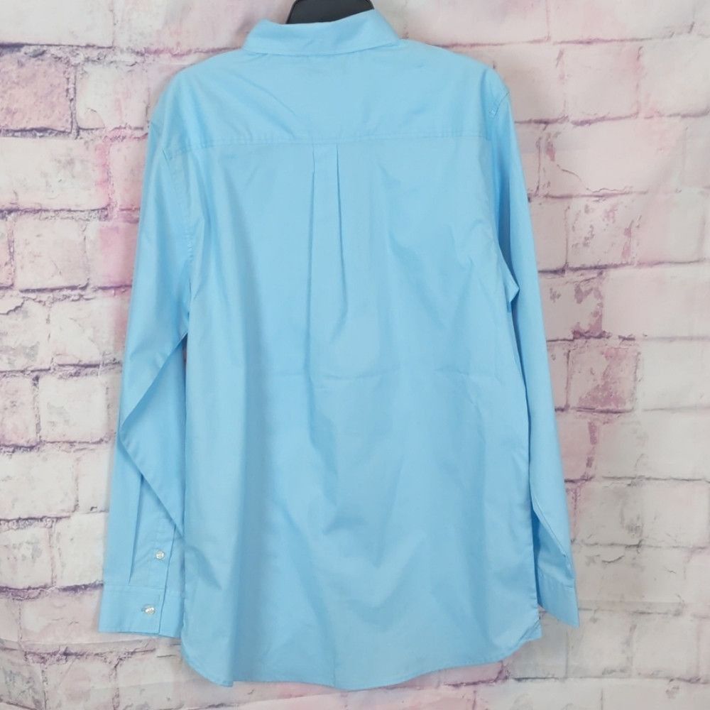 Nautica NAUTICA - blue long sleeve shirt and tie size 20 Size US S / EU 44-46 / 1 - 4 Thumbnail