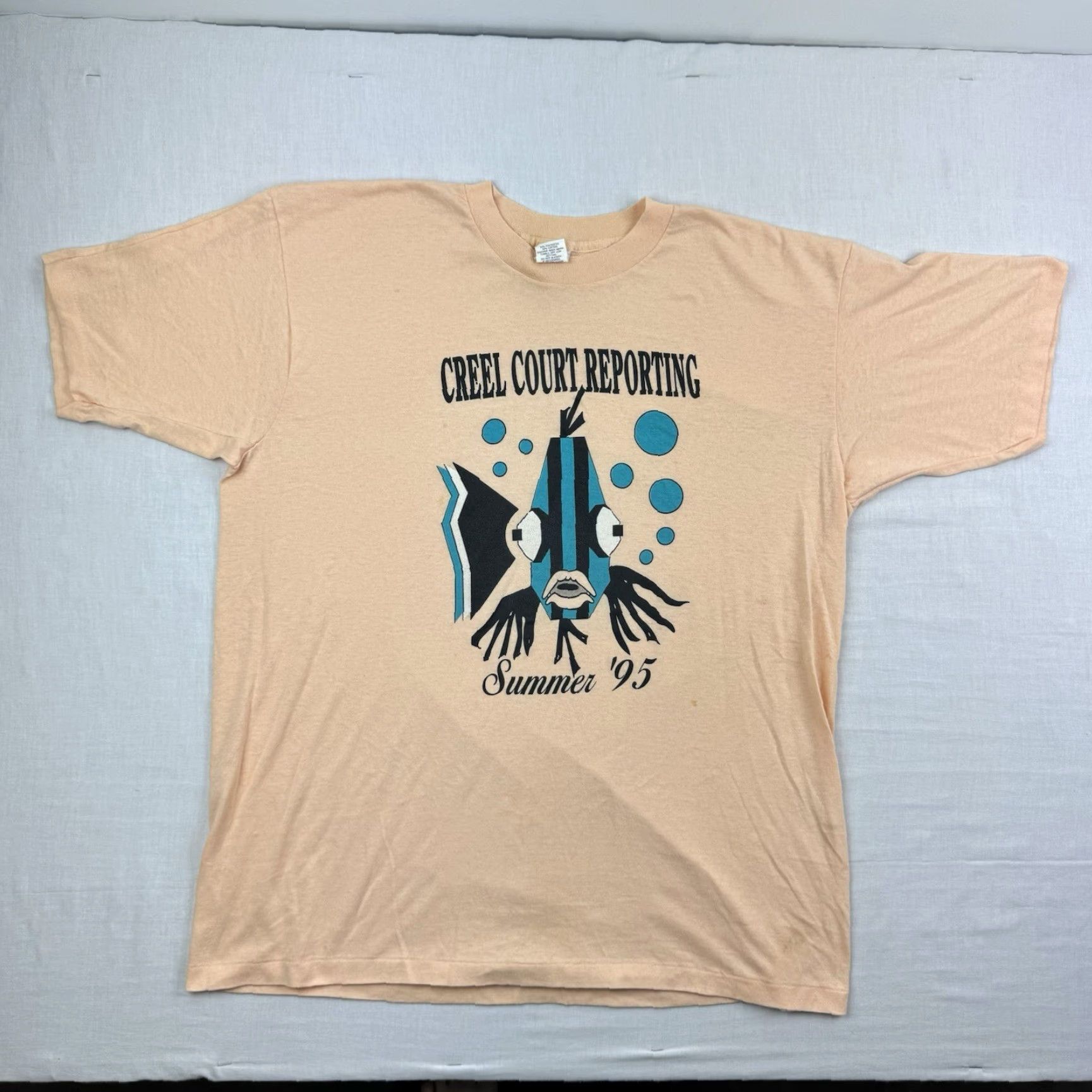 Vintage VINTAGE Tennessee River Shirt Adult XL Pink Animals 90s T-Shirt Mens Size US XL / EU 56 / 4 - 2 Thumbnail