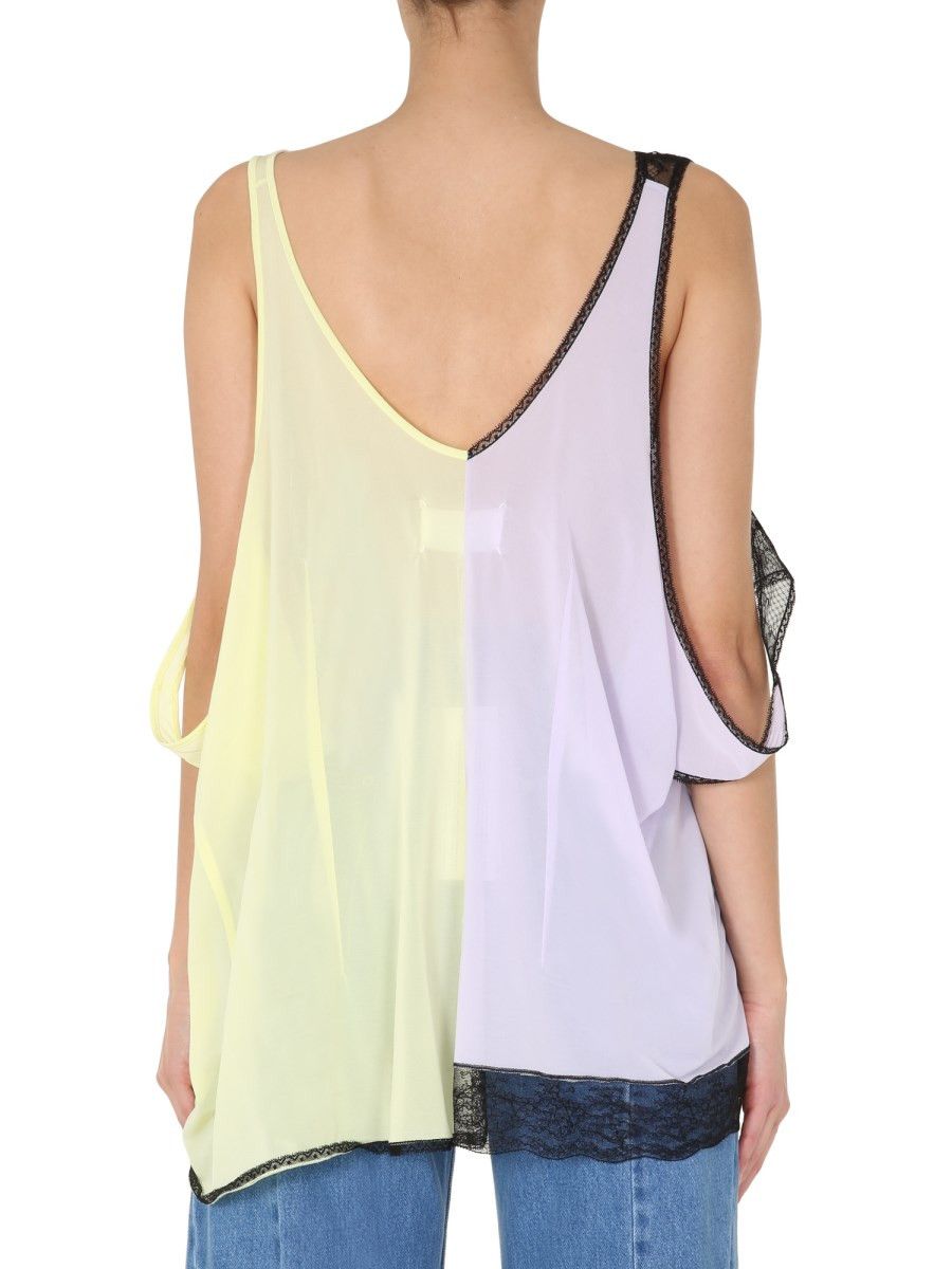 Maison Margiela o1y0625 Tank Top in Multicolor Size S / US 4 / IT 40 - 3 Thumbnail