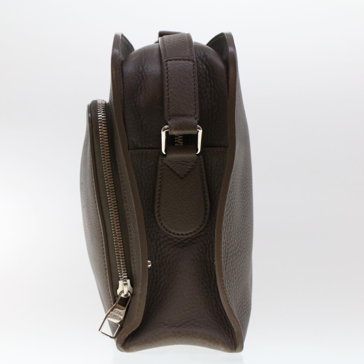 Louis Vuitton LOUIS VUITTON Naxos Shoulder Bag Leather Gray Size ONE SIZE - 4 Thumbnail