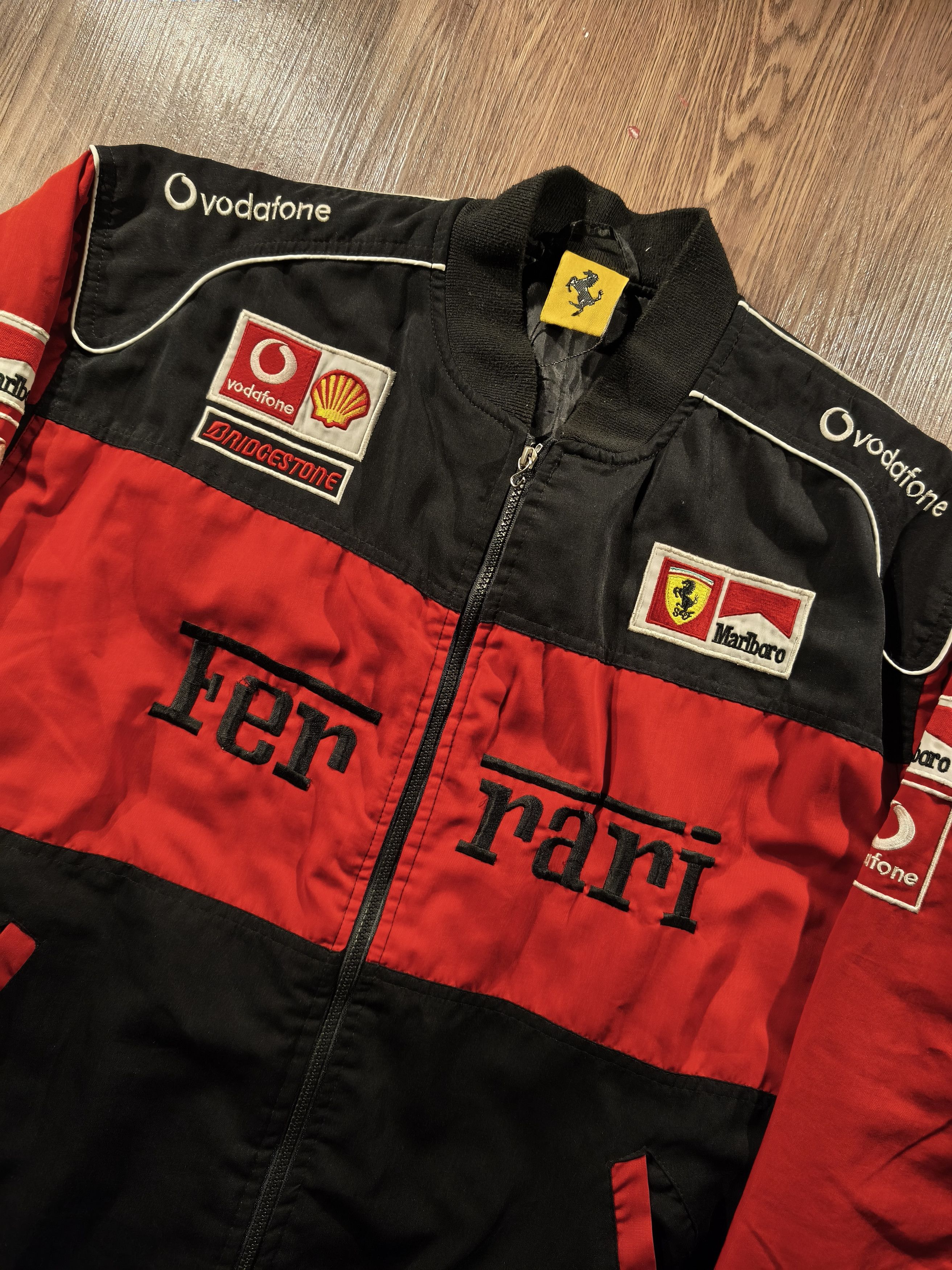 Ferrari Ferrari Marlboro Michael Schumacher Bomber Racing Jacket Size US XL / EU 56 / 4 - 2 Thumbnail
