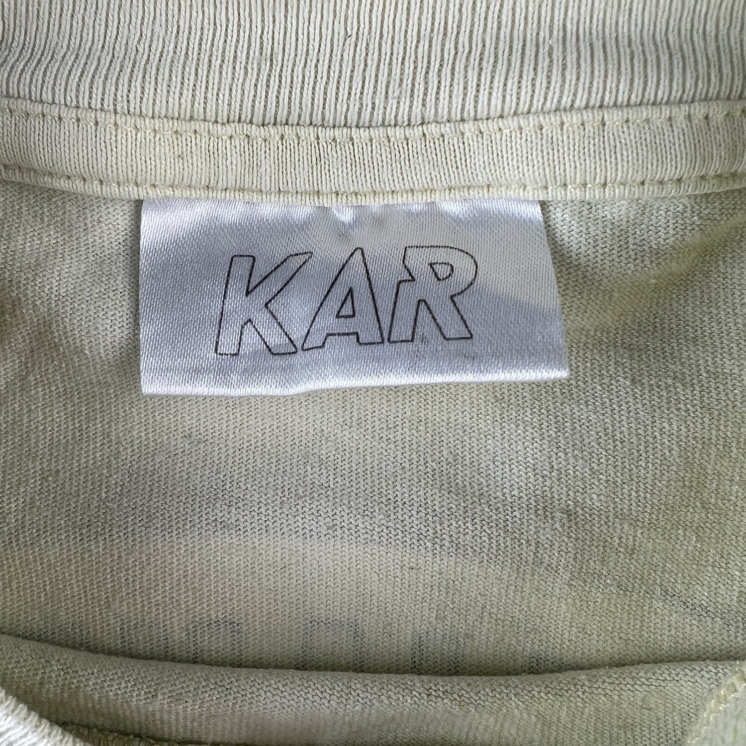 Kar Kar L’art De L’automobile Yellow Gradient Garage T-Shirt Size US L / EU 52-54 / 3 - 6 Thumbnail