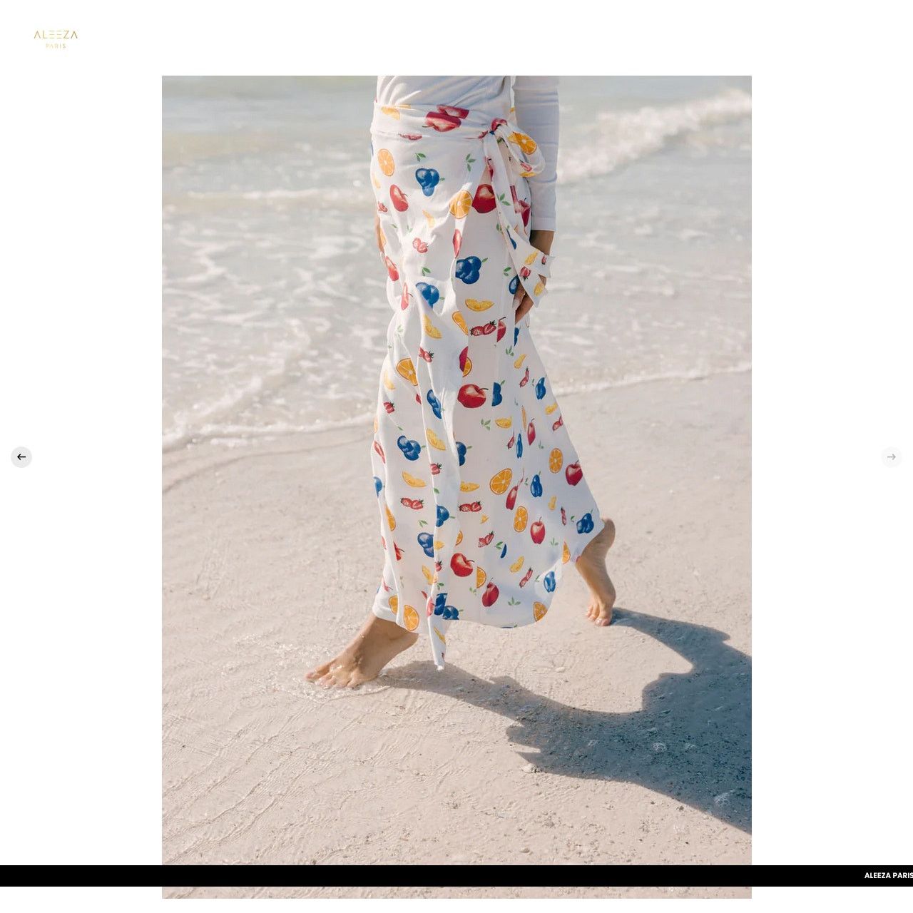 Other Aleeza Paris Blanca Skirt Fruit Print Size L NWT Size 30" / US 8 / IT 44 - 1 Thumbnail