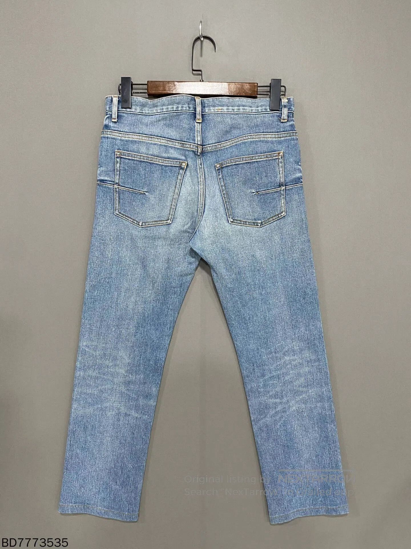 Dior blue wash denim pants by Dior. Size US 31 - 2 Thumbnail