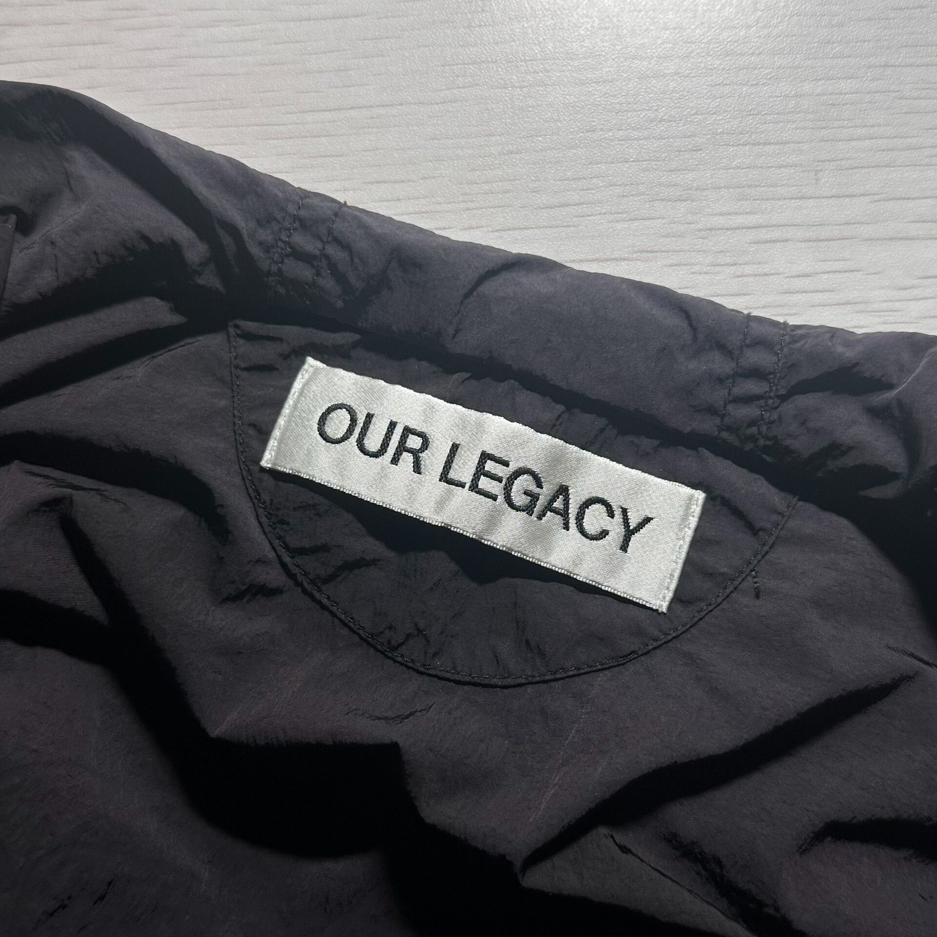 Our Legacy Our Legacy Running Jacket in Black Size US M / EU 48-50 / 2 - 5 Thumbnail